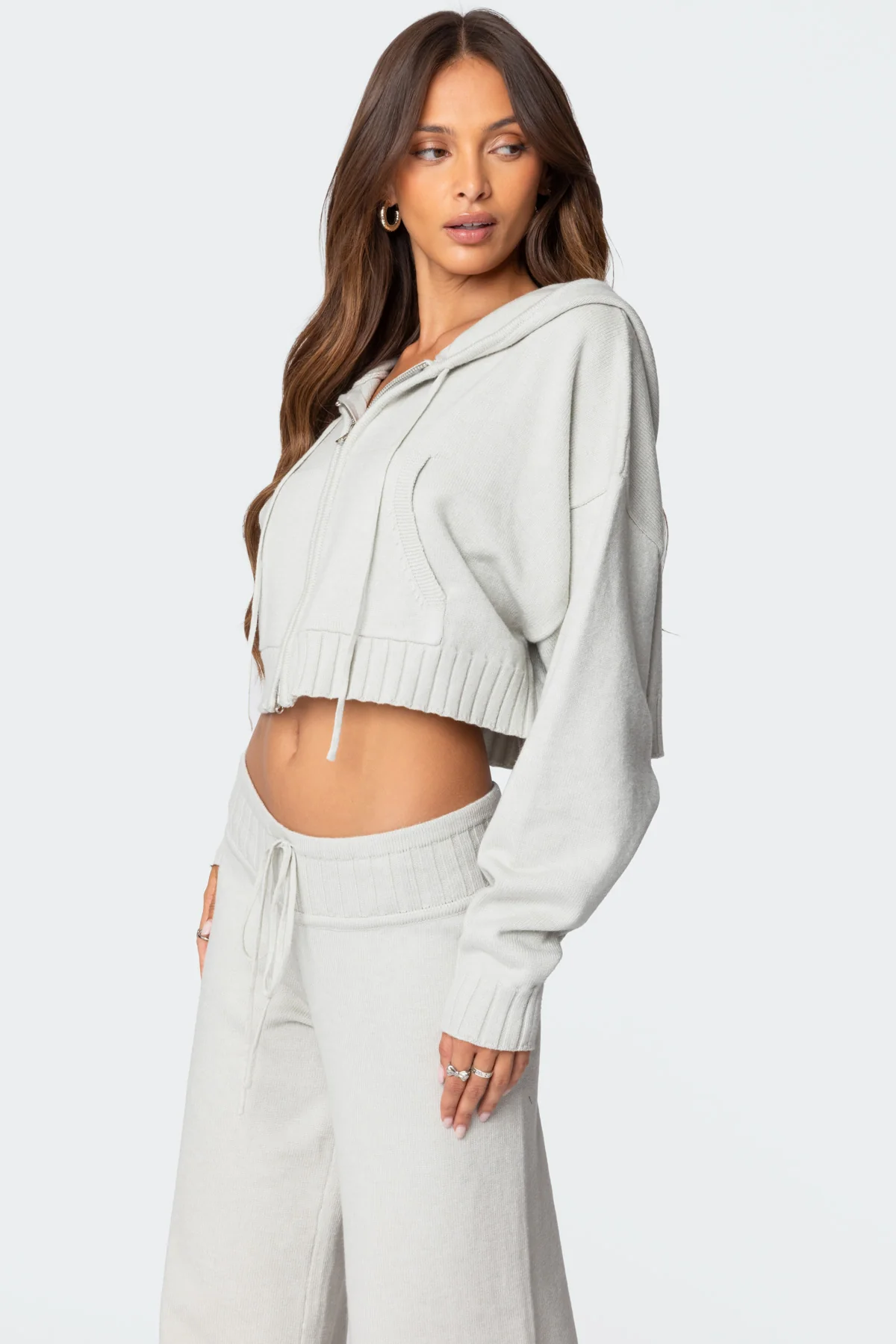 Russell Knit Hooded Cardigan - Image 3