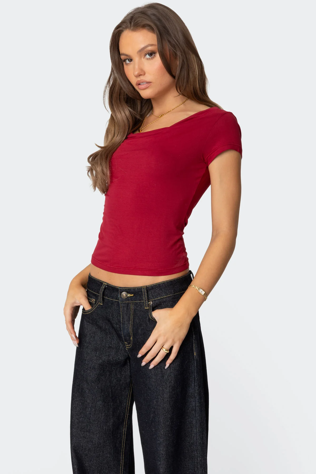 Javi Cowl Neck Top - Image 2