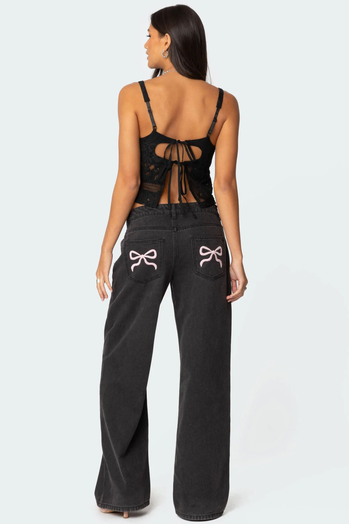 Gwyn Mixed Lace Top - Image 5
