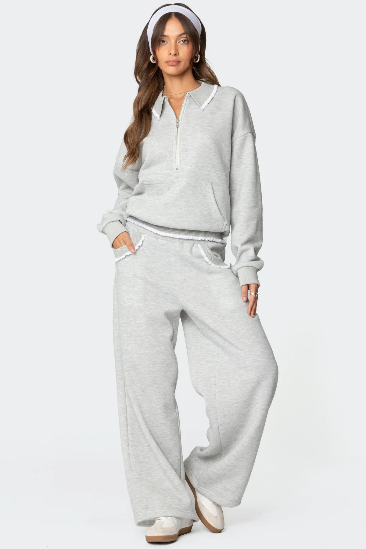 Ashtin Ruffle Trim Sweatshirt - Image 4
