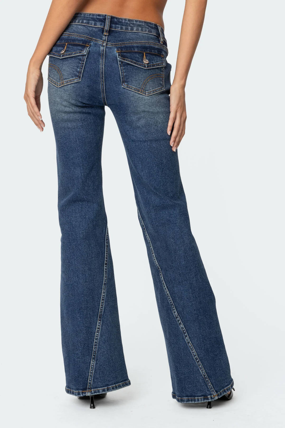 Colton Low Rise Bootcut Jeans - Image 4
