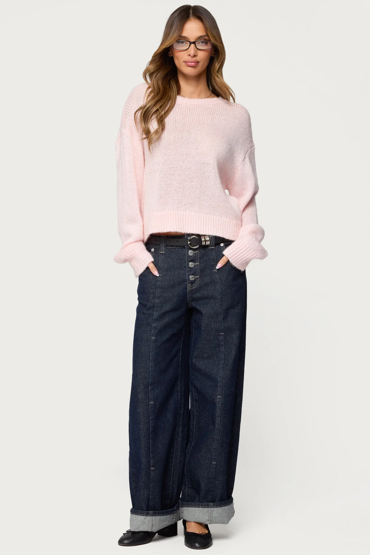 Kyrah Oversized Knit Sweater - Image 5