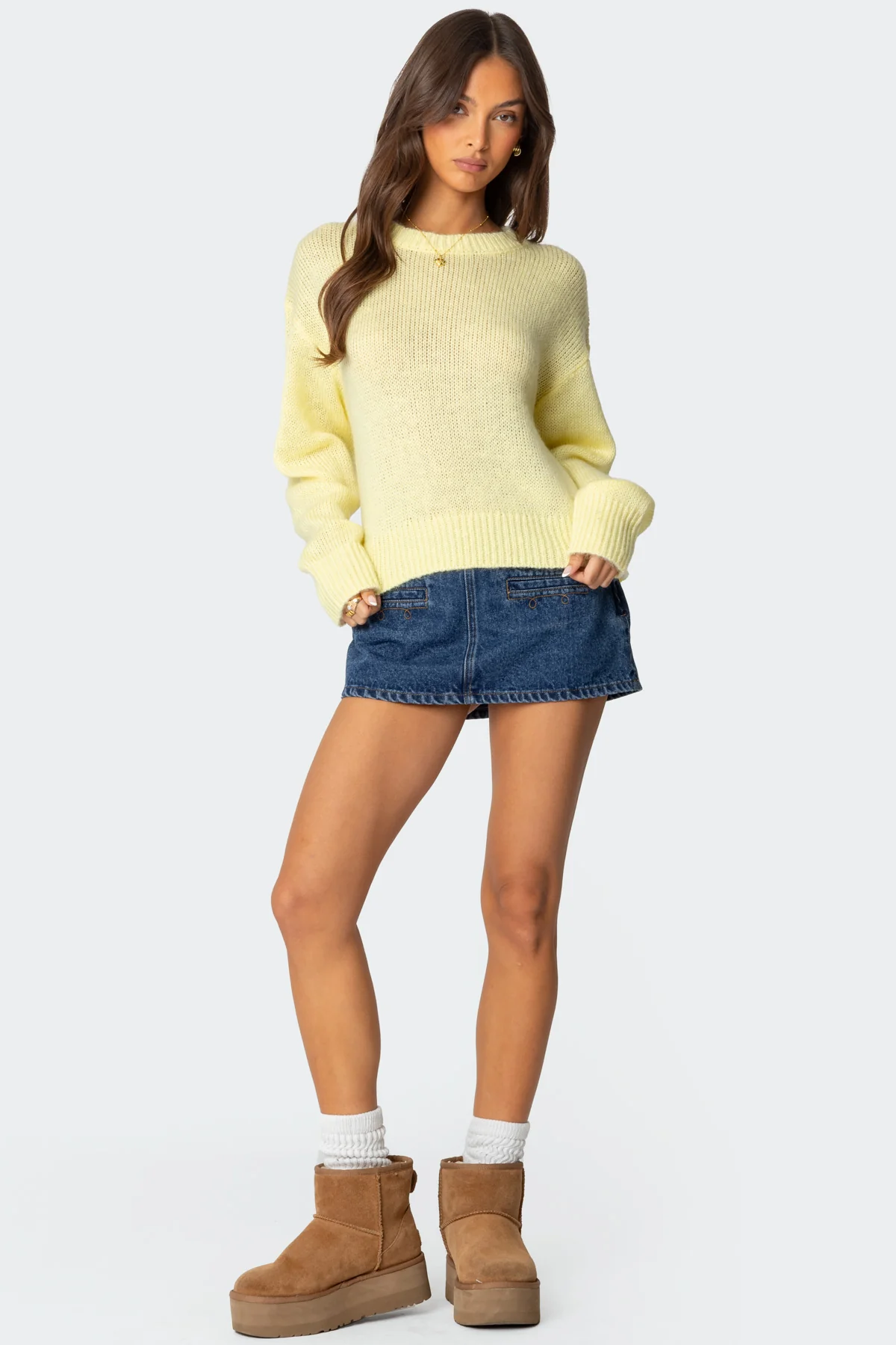 Kyrah Oversized Knit Sweater - Image 2