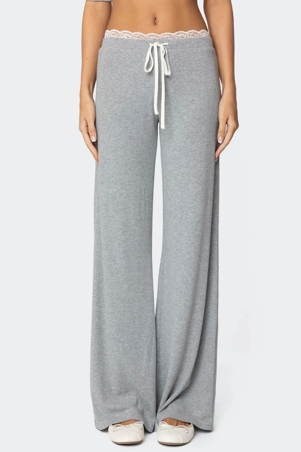Peekaboo Lace Pants - Image 2