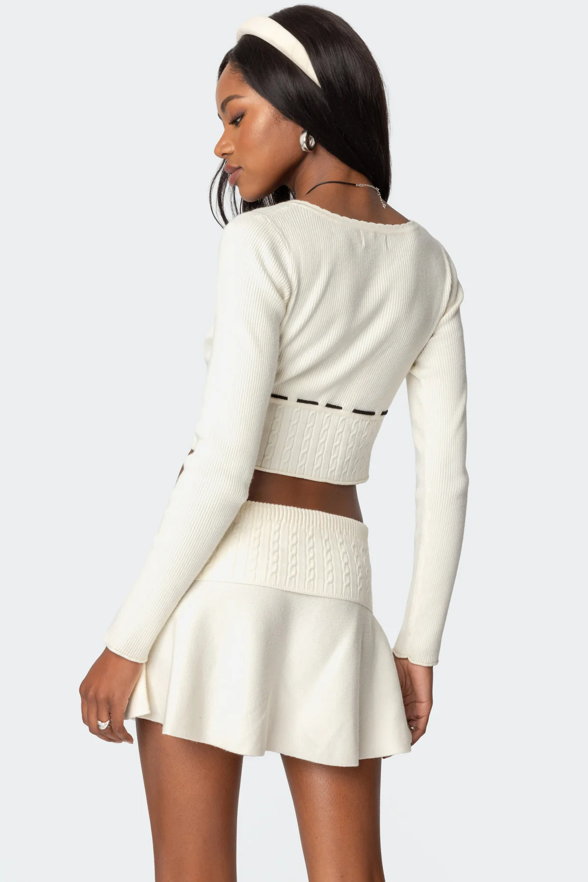 Andie Ribbon Knit Top - Image 5