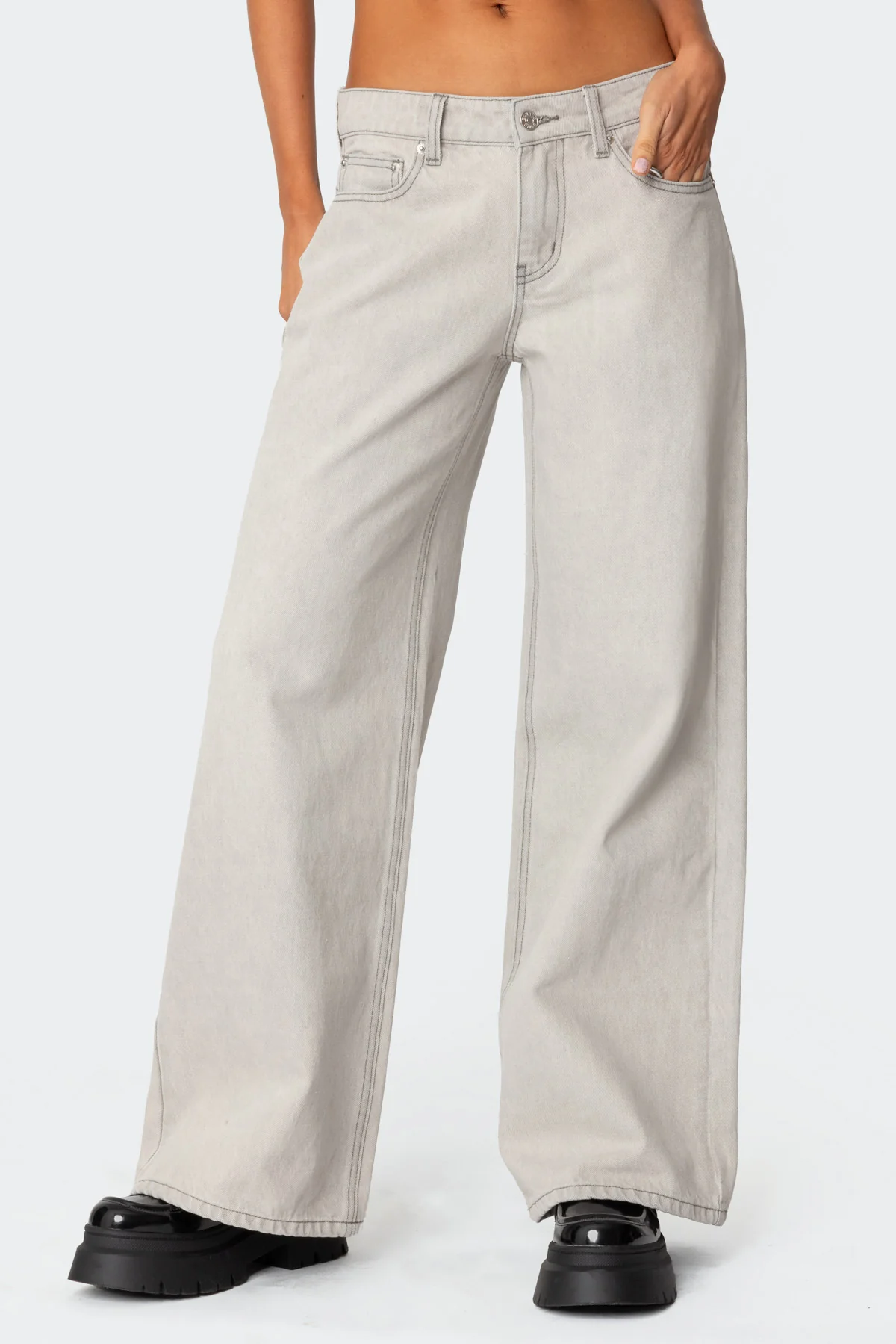 Casey Low Rise Baggy Jeans - Image 2