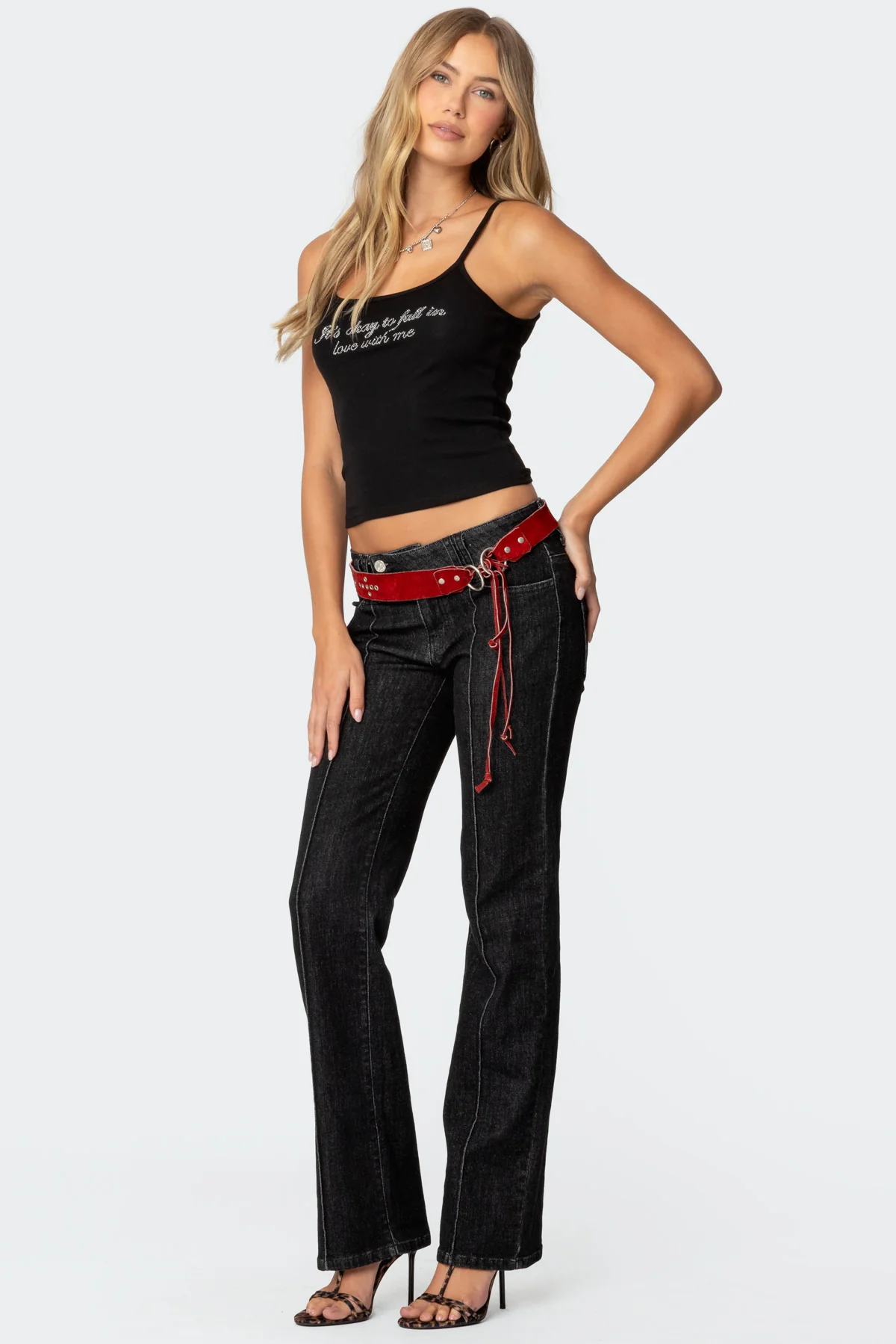 Avril Low Rise Bootcut Jeans - Image 3
