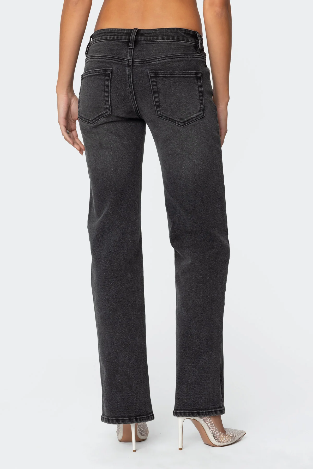 Shayna Low Rise Straight Leg Jeans - Image 5
