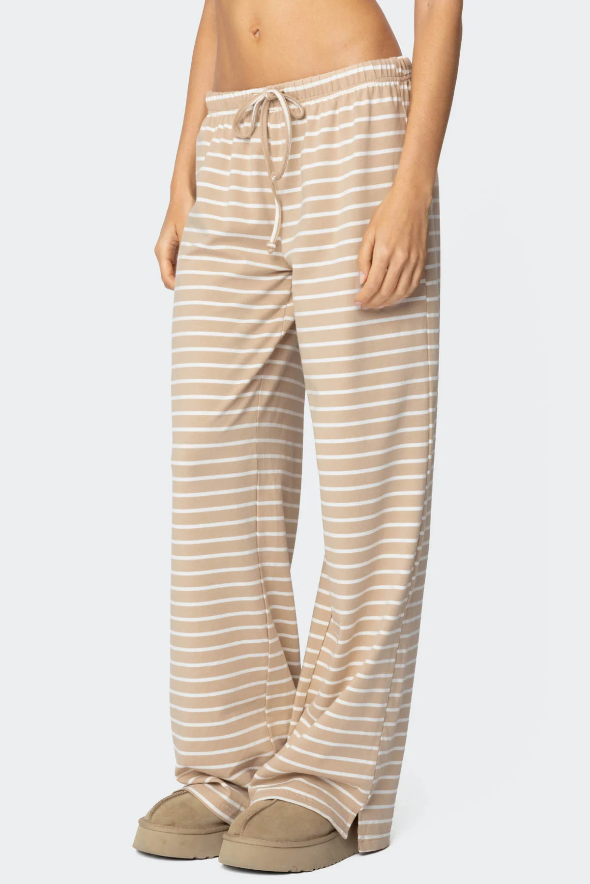 Jona Stripey Slit Pants - Image 4