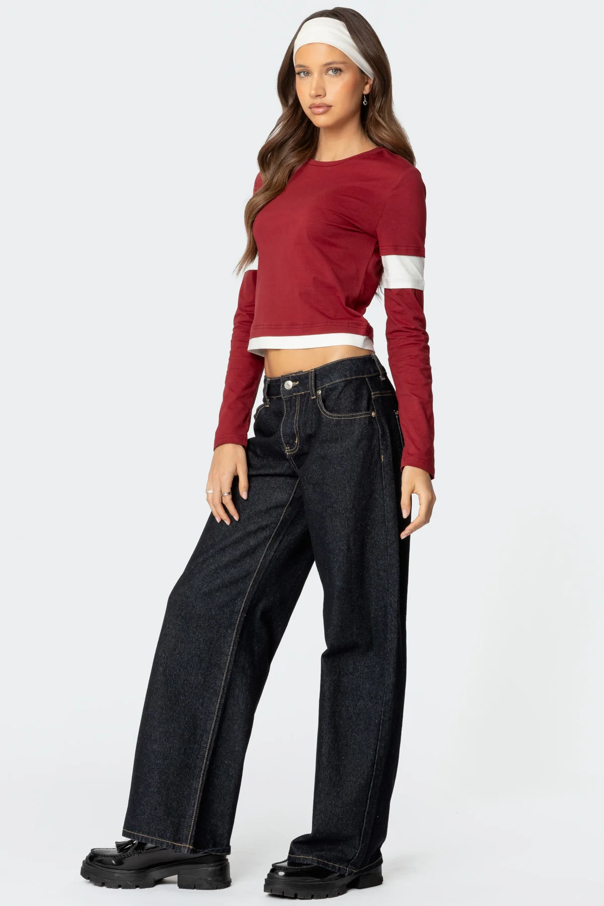 Paula Layered Long Sleeve T Shirt - Image 4