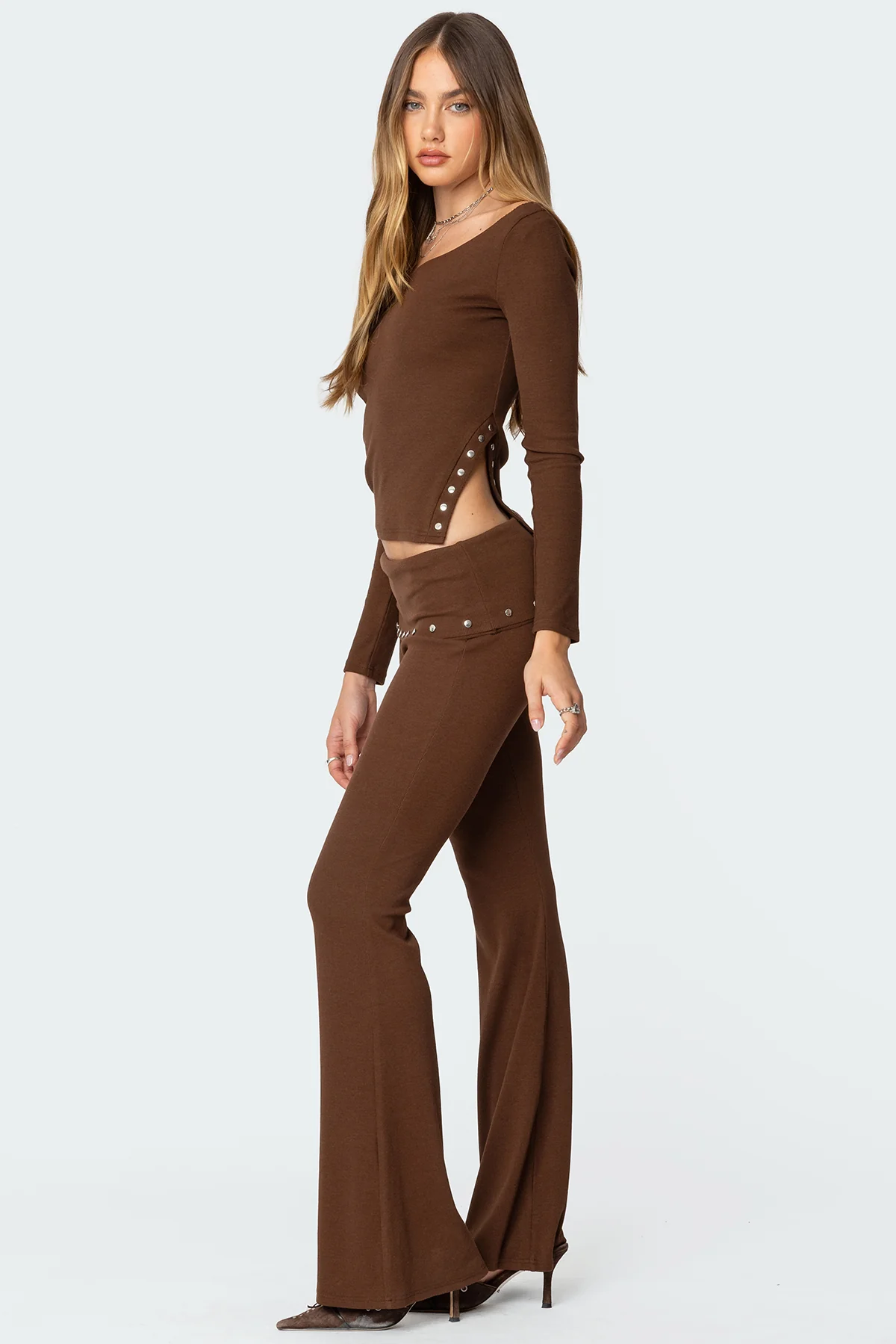 Aries Studded Asymmetric Top - Image 4