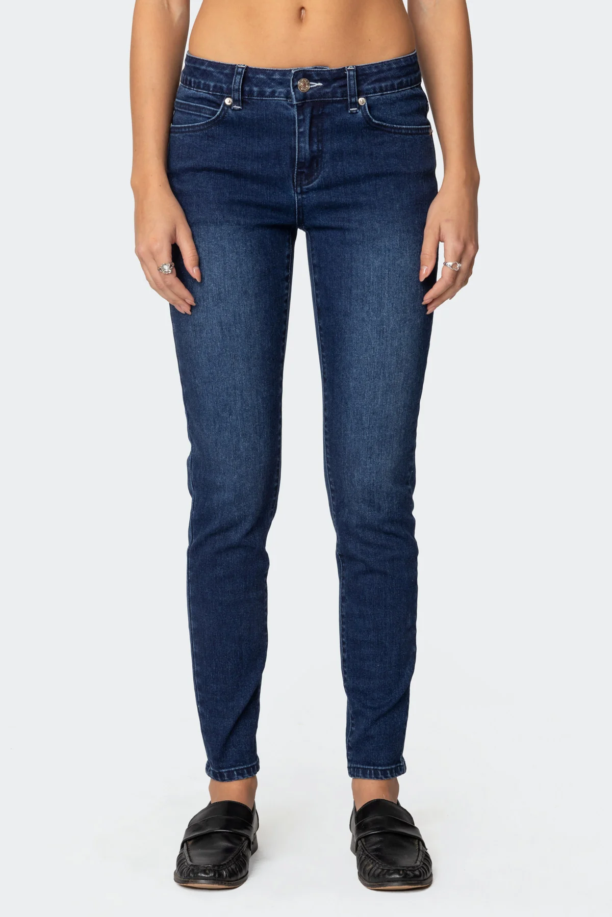 Rosalia Low Rise Skinny Jeans - Image 2