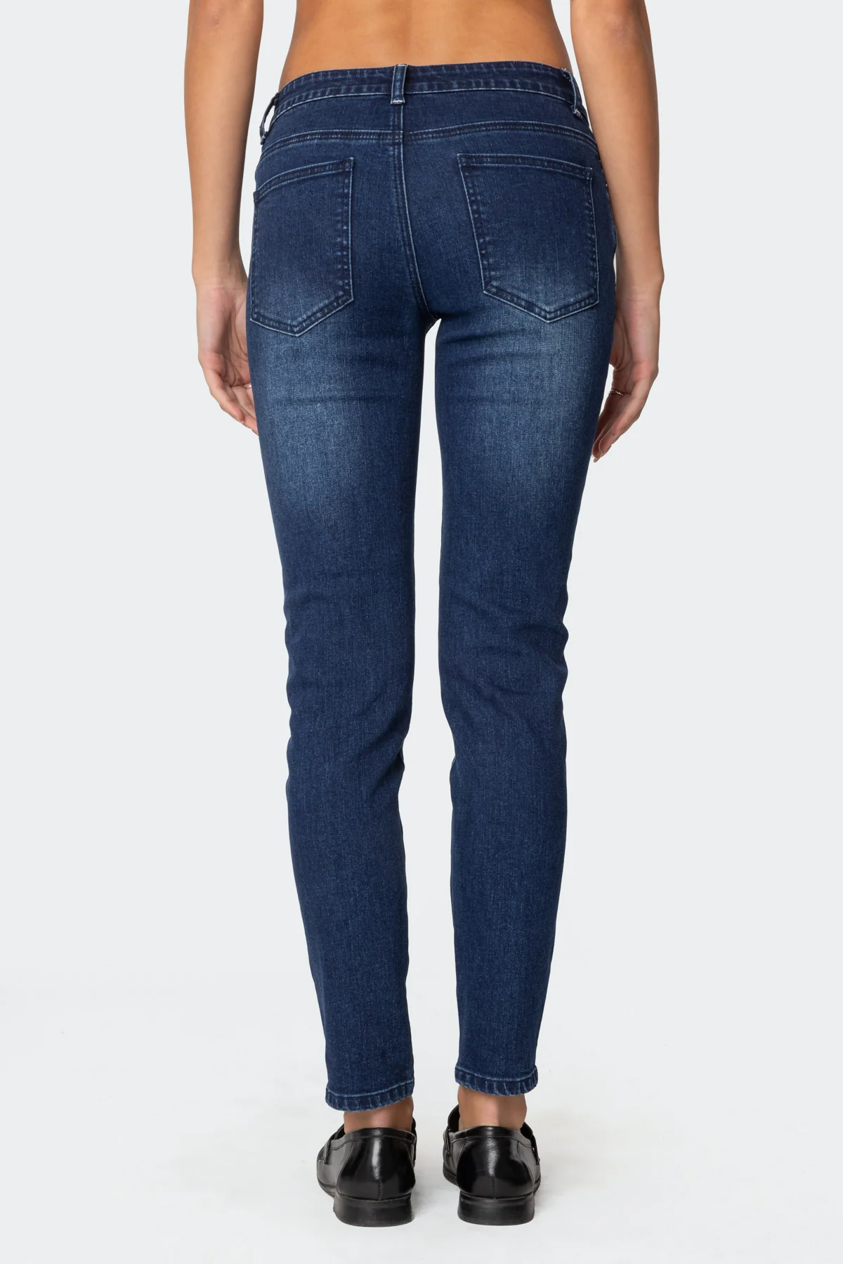 Rosalia Low Rise Skinny Jeans - Image 4