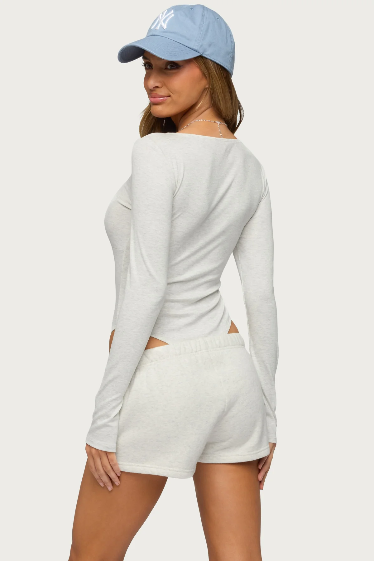 Jonah Long Sleeve V Neck Bodysuit - Image 5