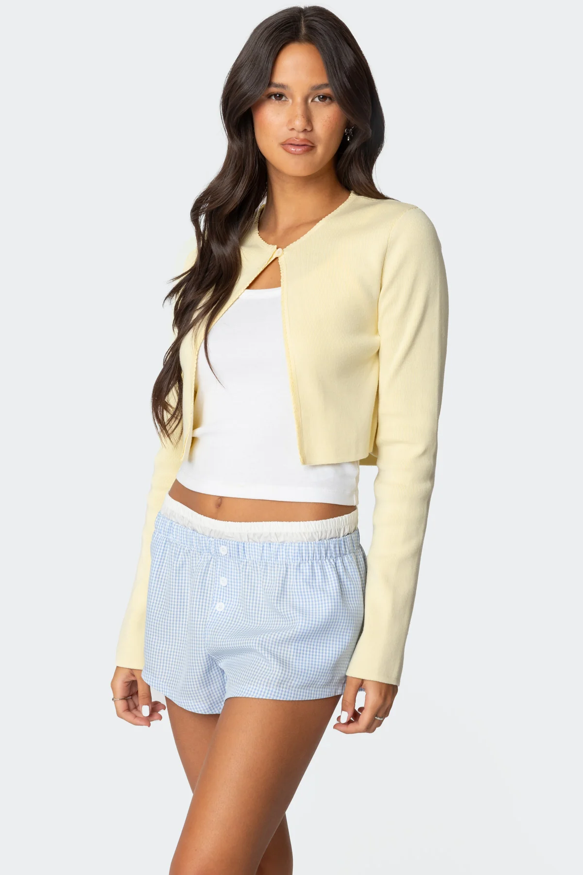 Jayne Split Front Knit Cardigan - Image 3