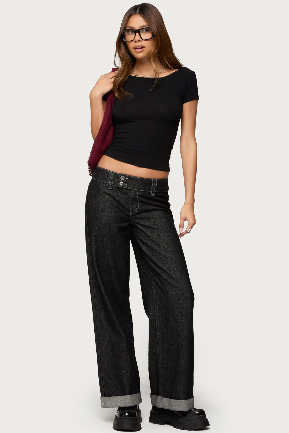 Becca Boat Neck Top - Image 2