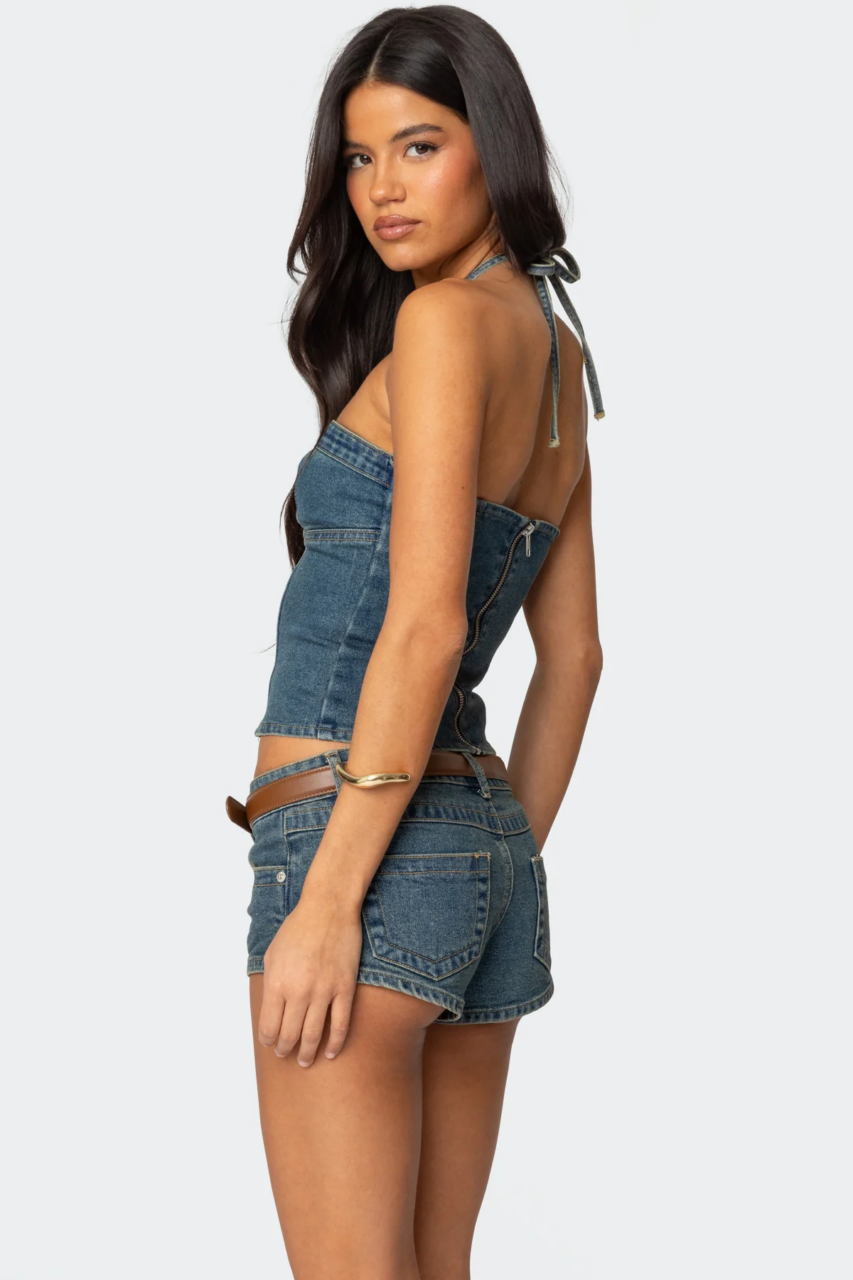 Jagger Denim Halter Top - Image 5