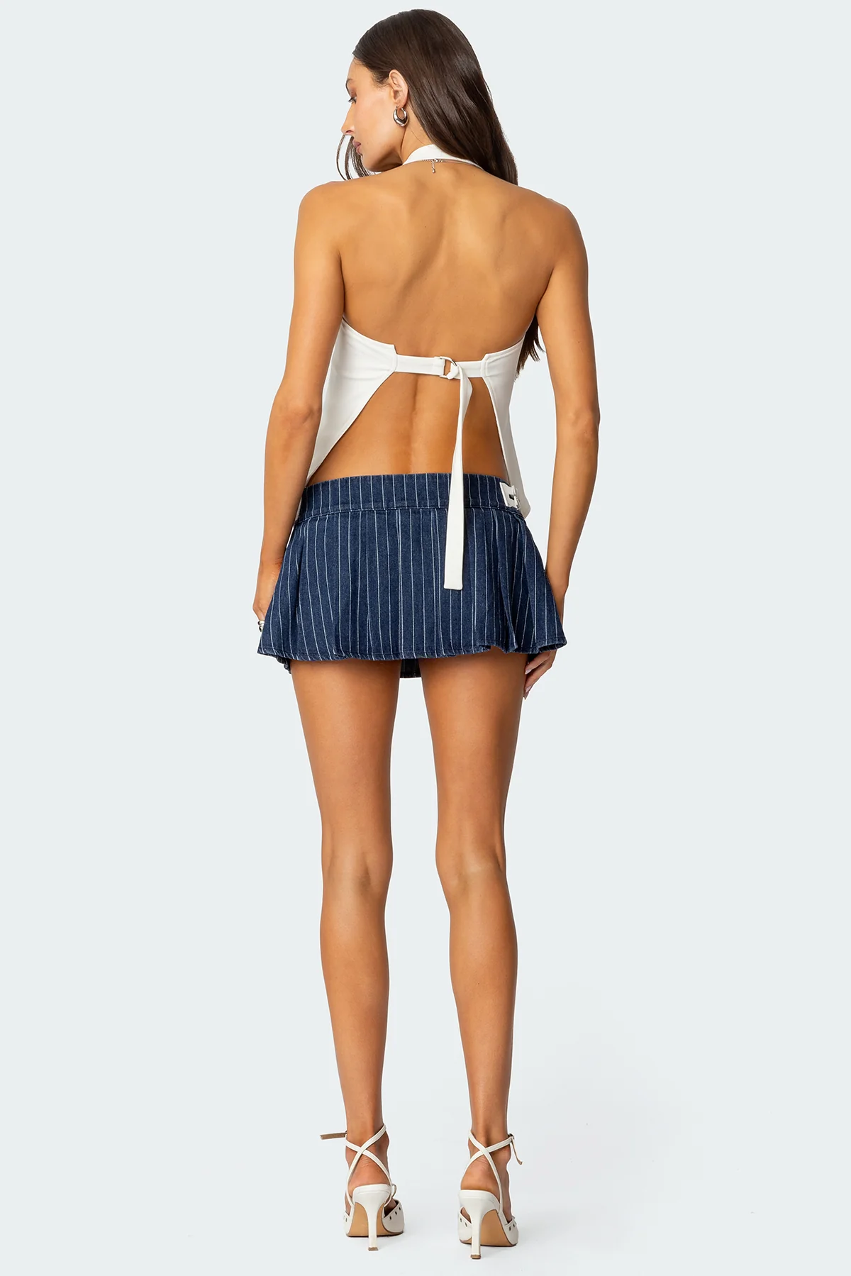 Yazi Backless Halter Top - Image 2