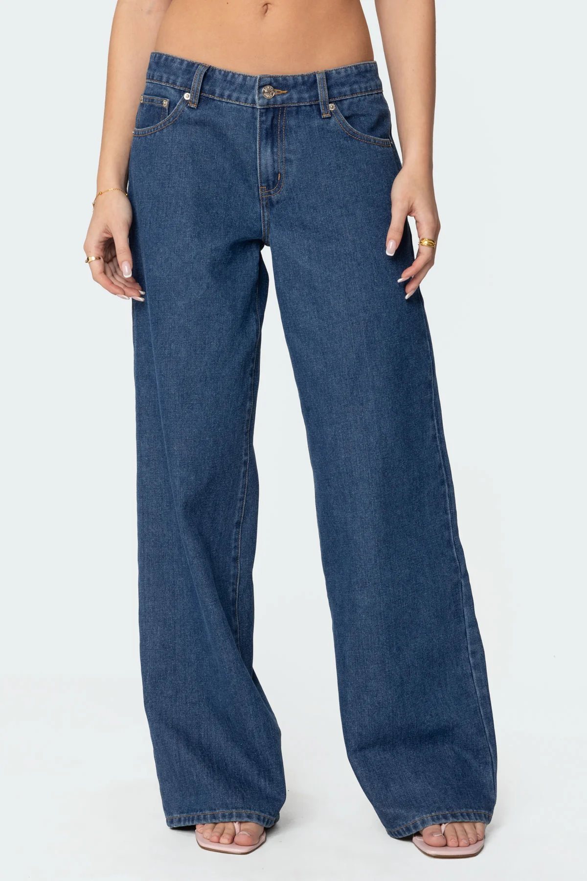 Lacey Pocket Low Rise Baggy Jeans - Image 5