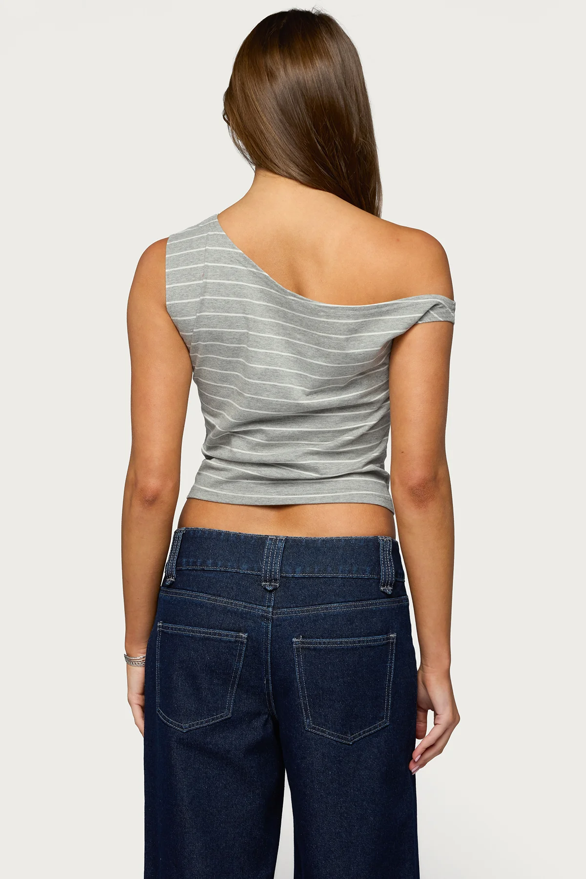 Keryn Striped Off Shoulder Top - Image 4