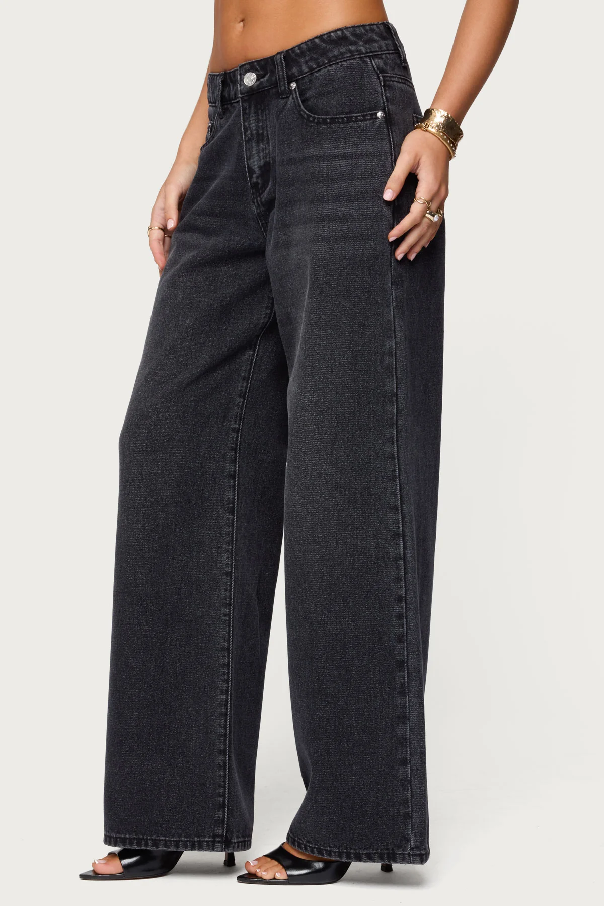 Ery Mid Rise Baggy Jeans - Image 4
