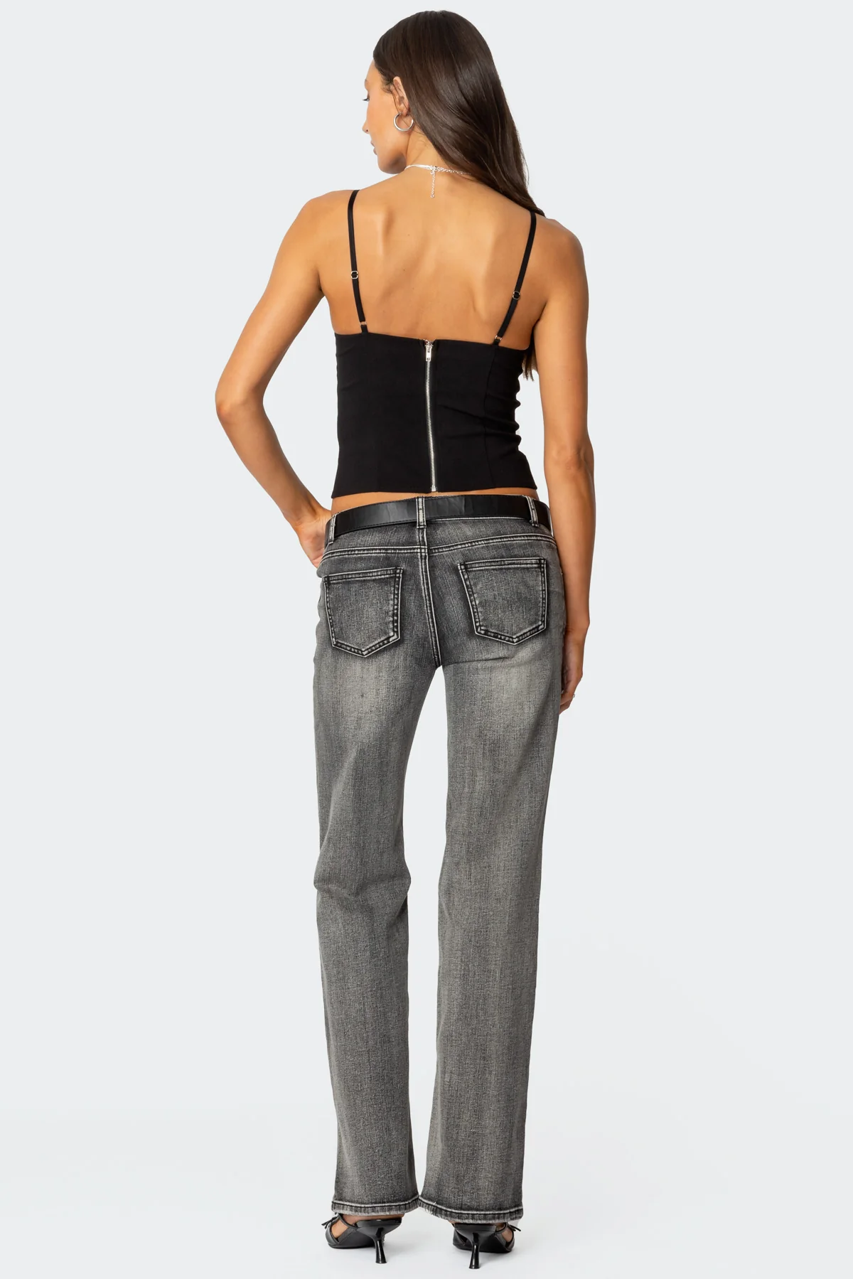Liana Cut Out Tank Top - Image 4