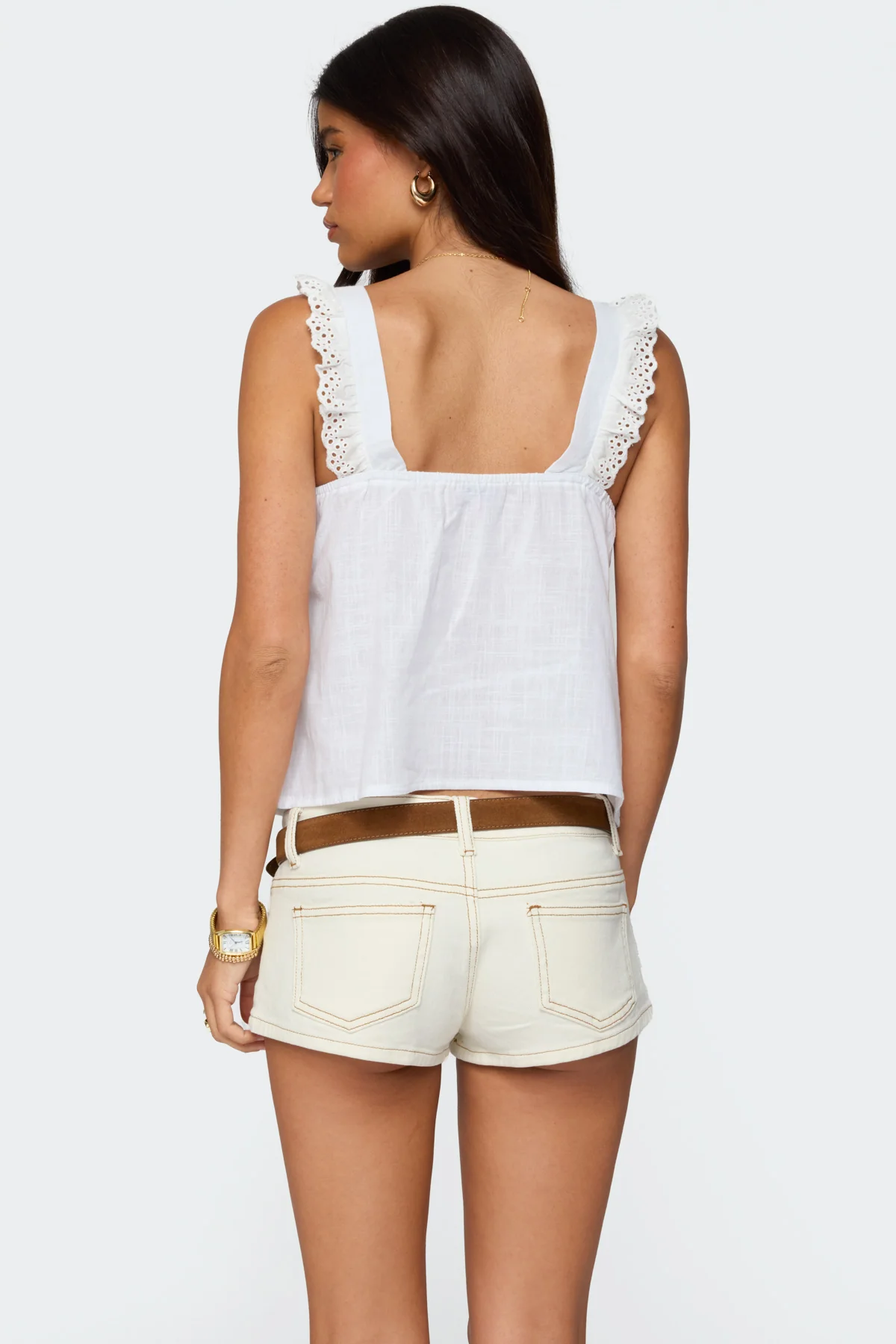 Viviana Linen Look Top - Image 5