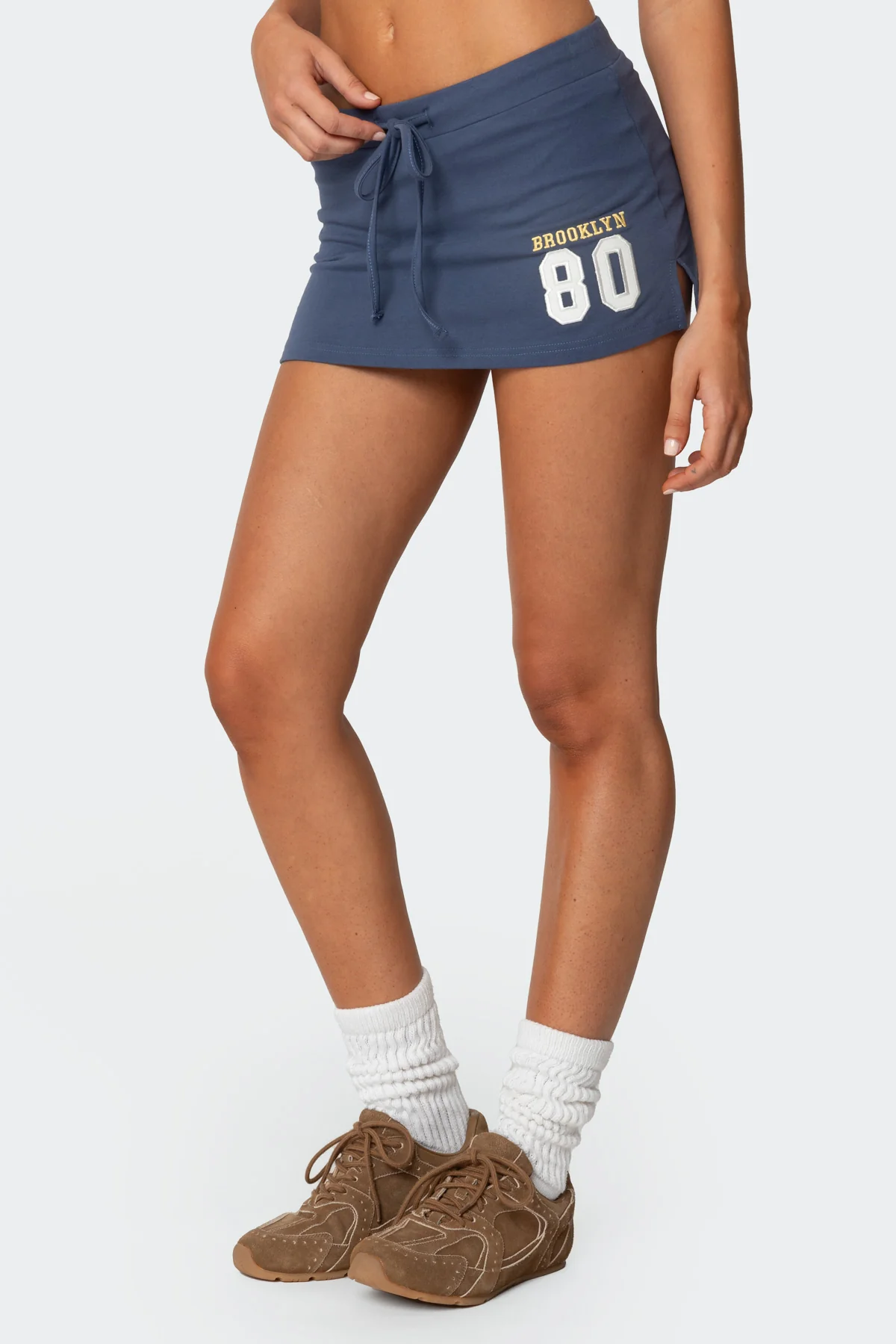 Brooklyn Embroidered Micro Skort - Image 3