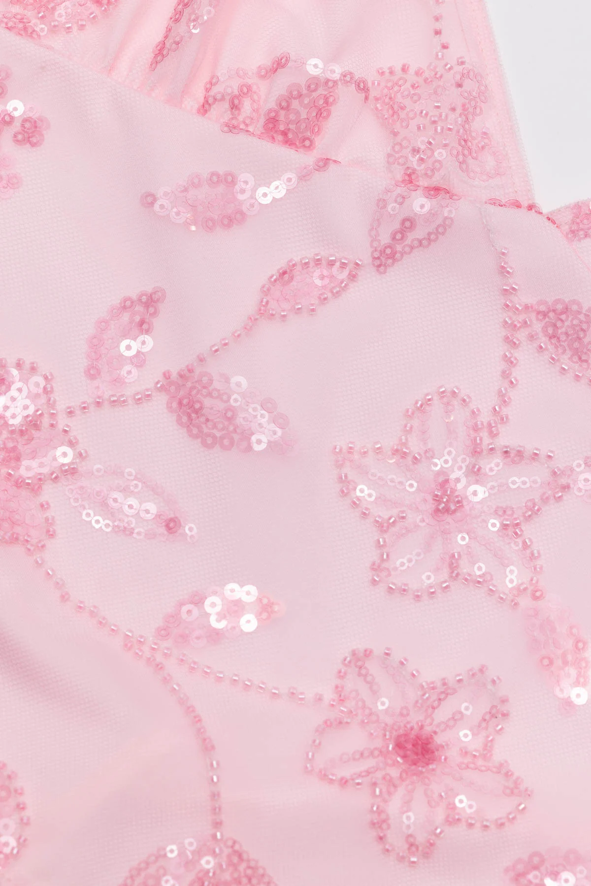 Pia Sequin Floral Backless Top - Image 7