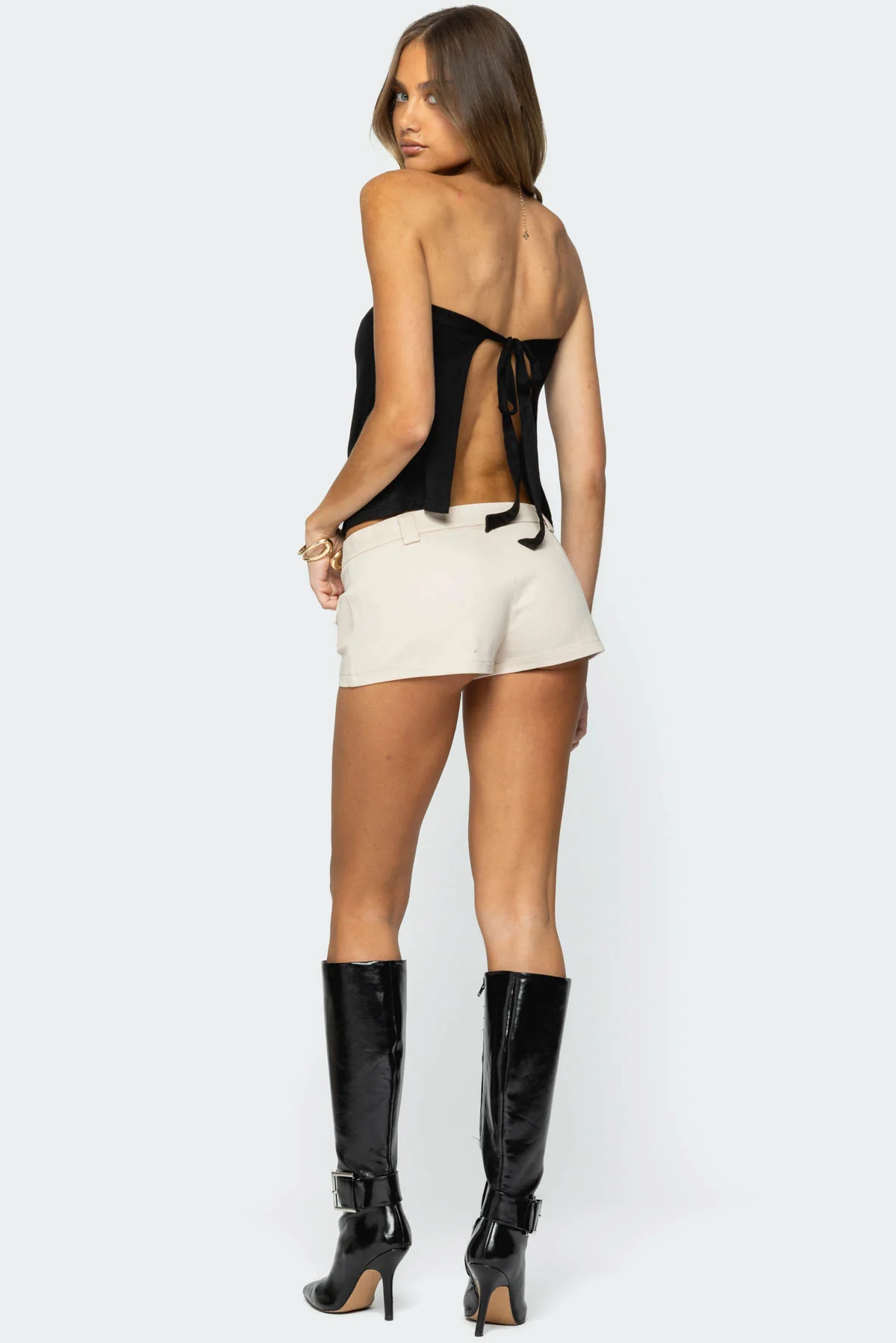 Vera Keyhole Backless Top - Image 3