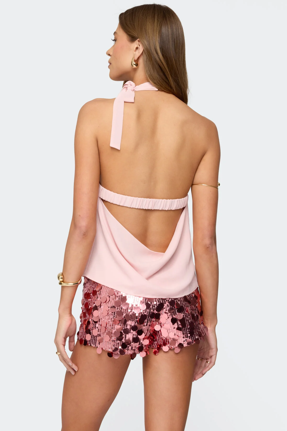 Rivere Split Front Halter Top - Image 4