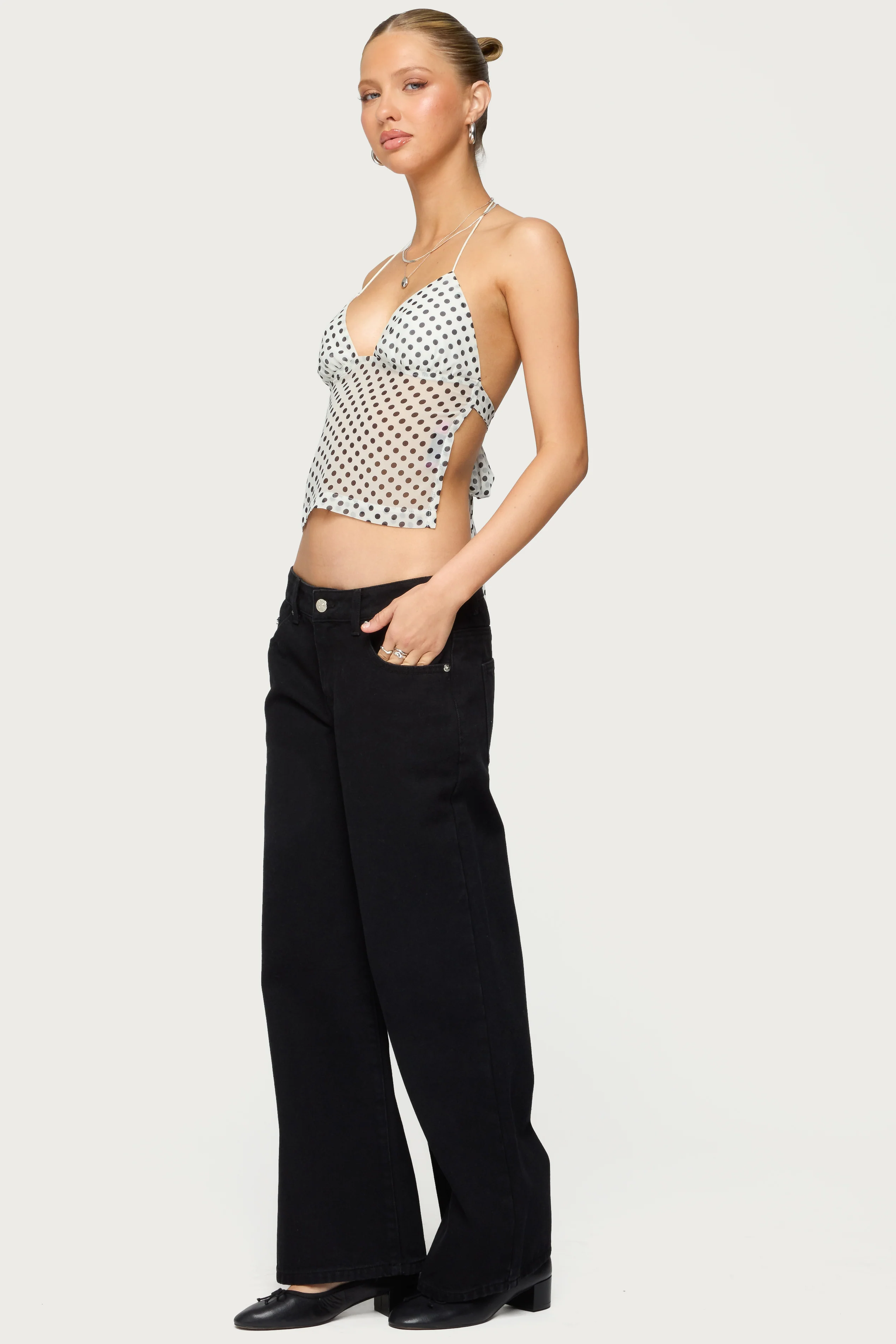 Petite Daytime Low Rise Baggy Jeans - Image 3
