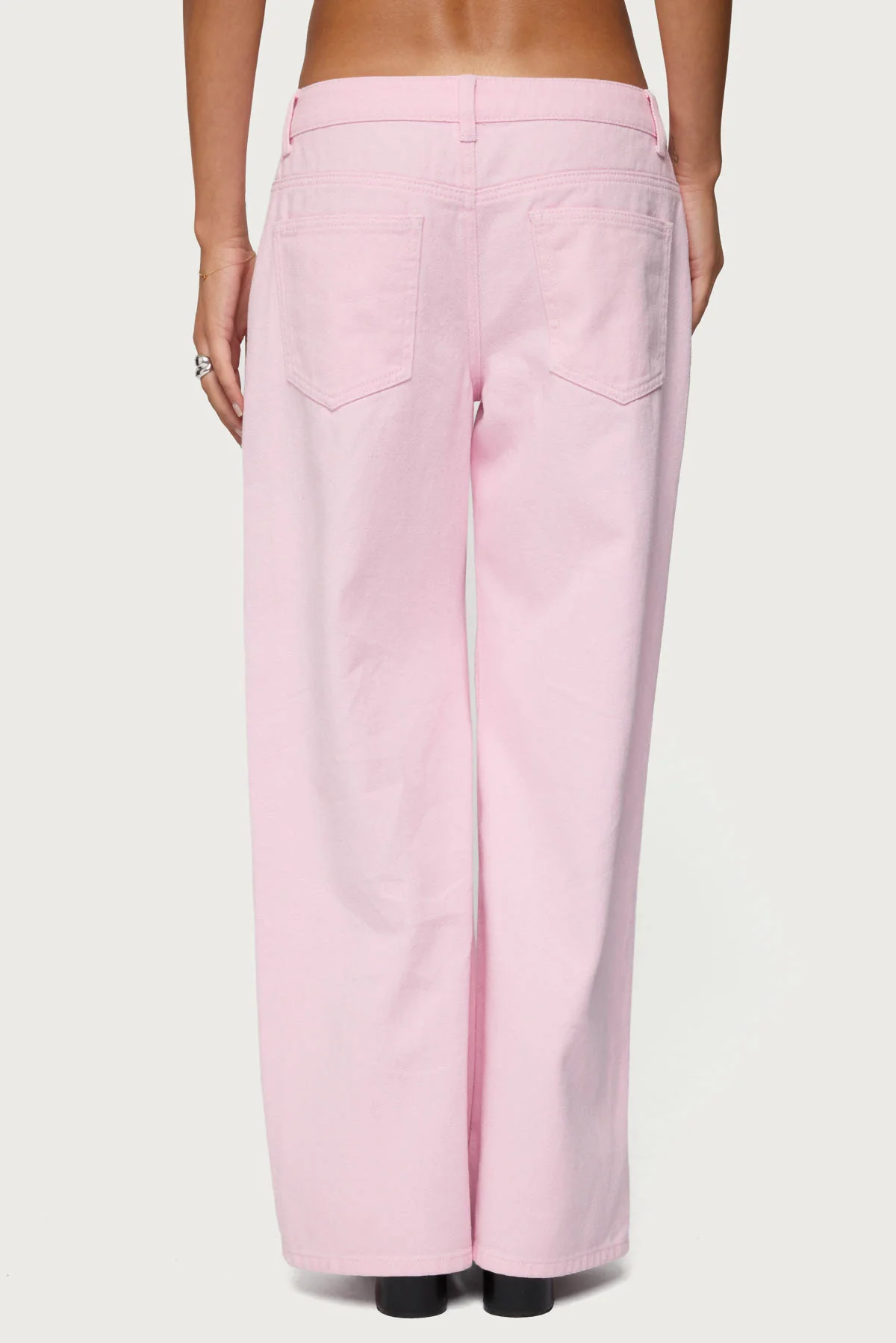Petite Roman Low Rise Baggy Jeans - Image 5