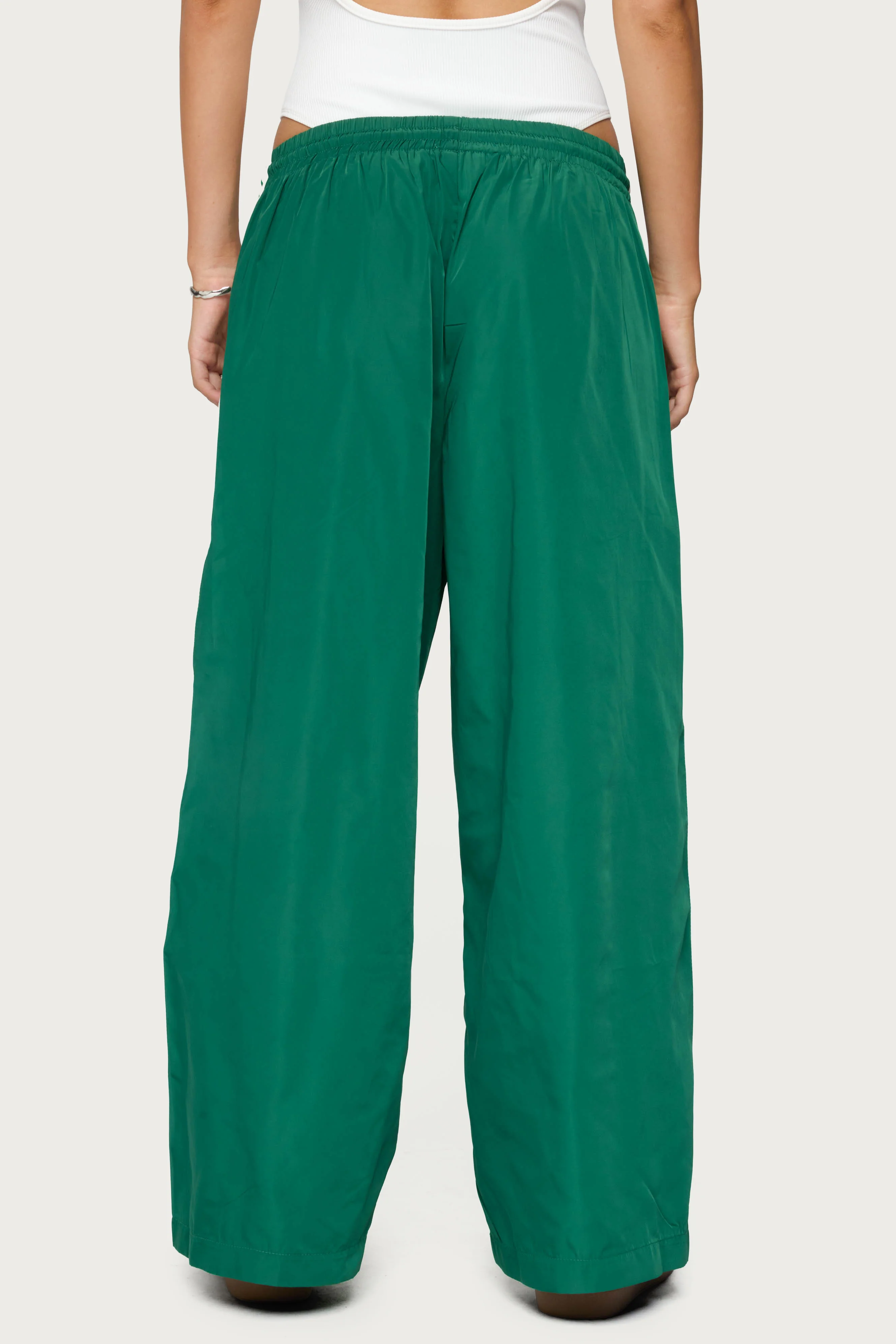 Petite Fauna Nylon Track Pants - Image 4
