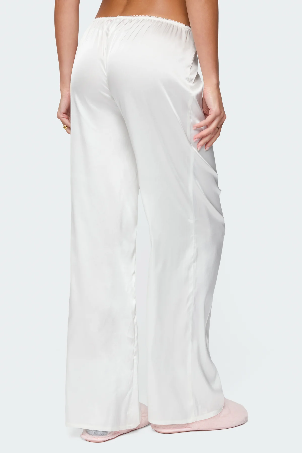 Izabella Satin Effect Pants - Image 5