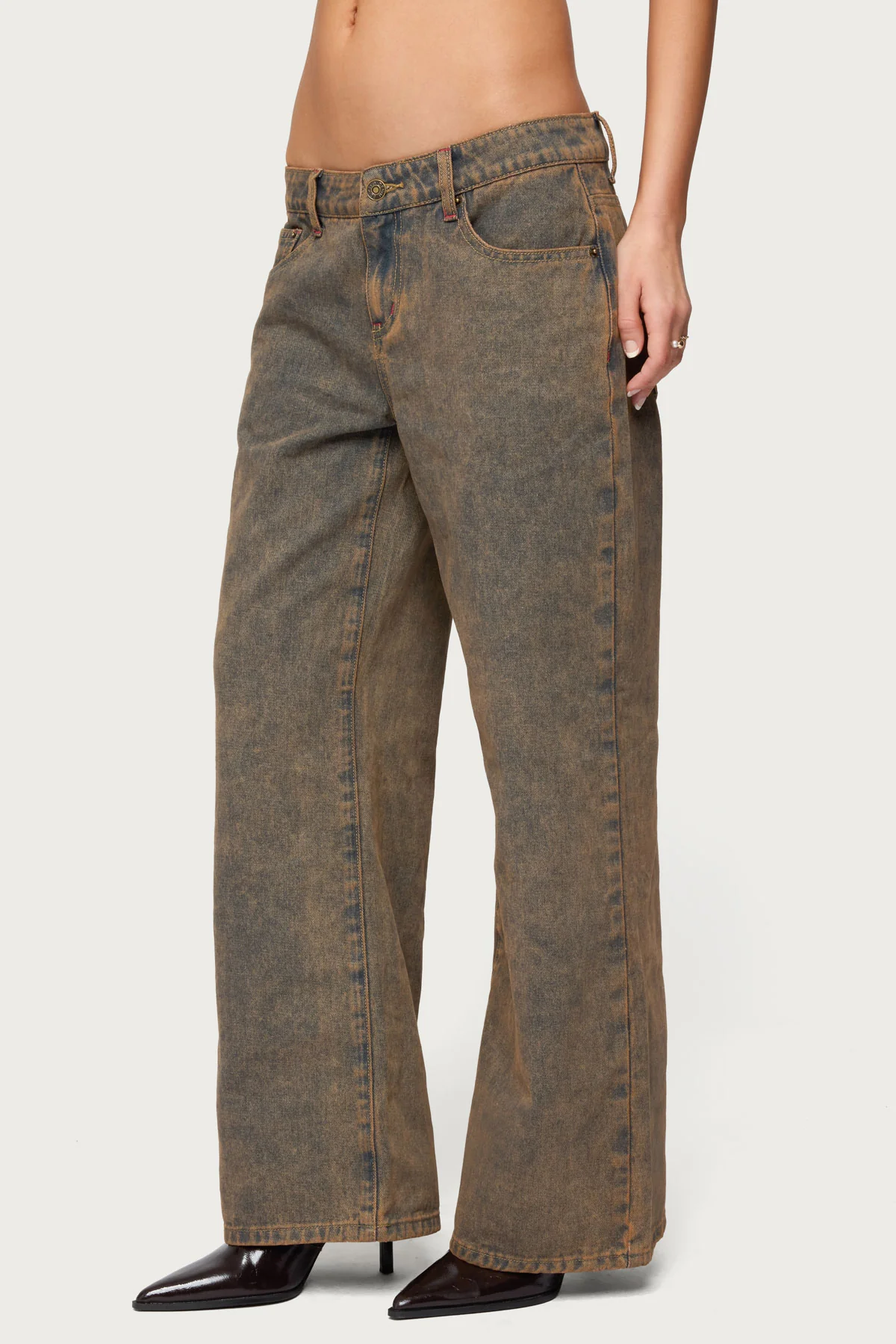 Petite Ace Low Rise Baggy Jeans - Image 4