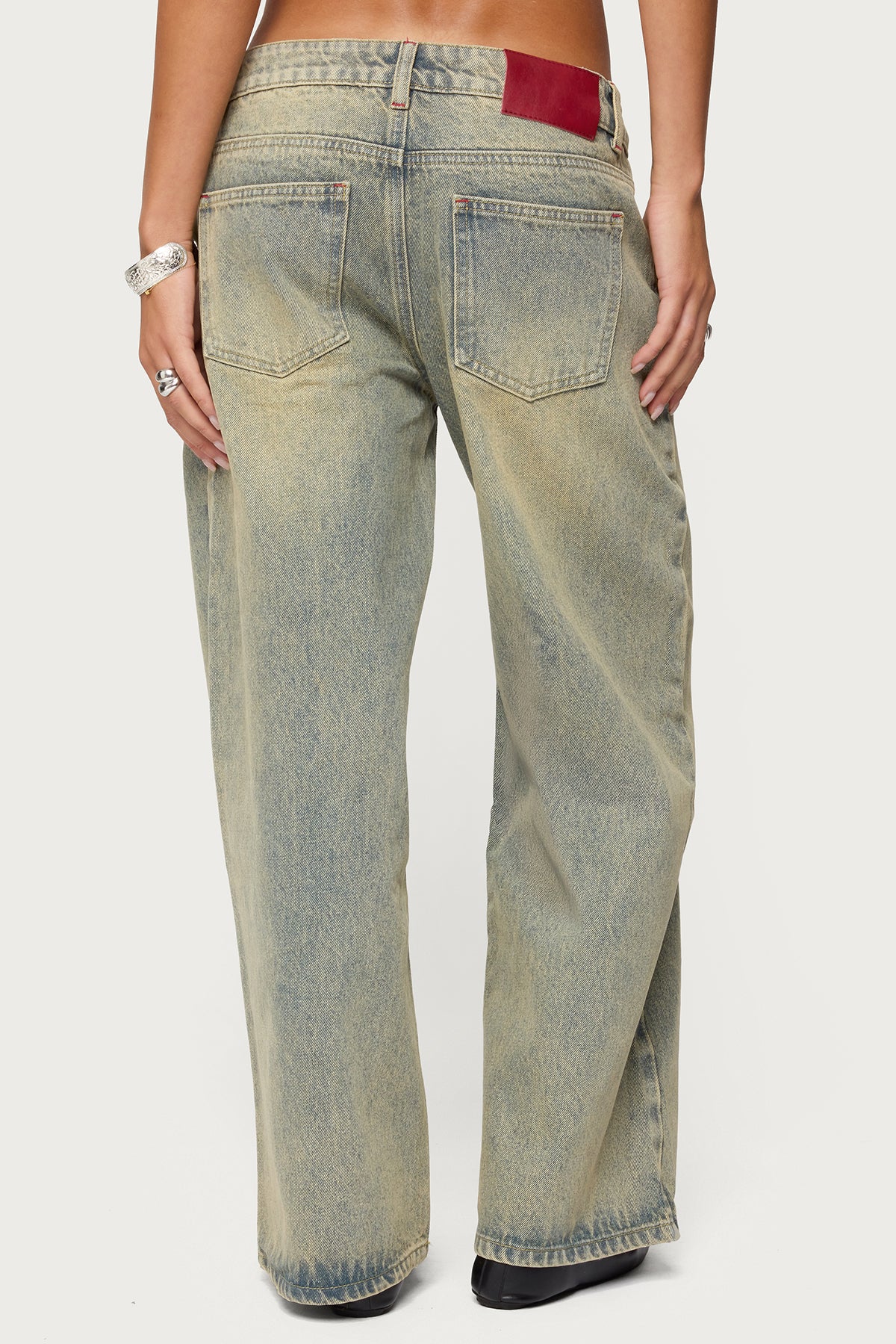 Petite Ace Low Rise Baggy Jeans - Image 5