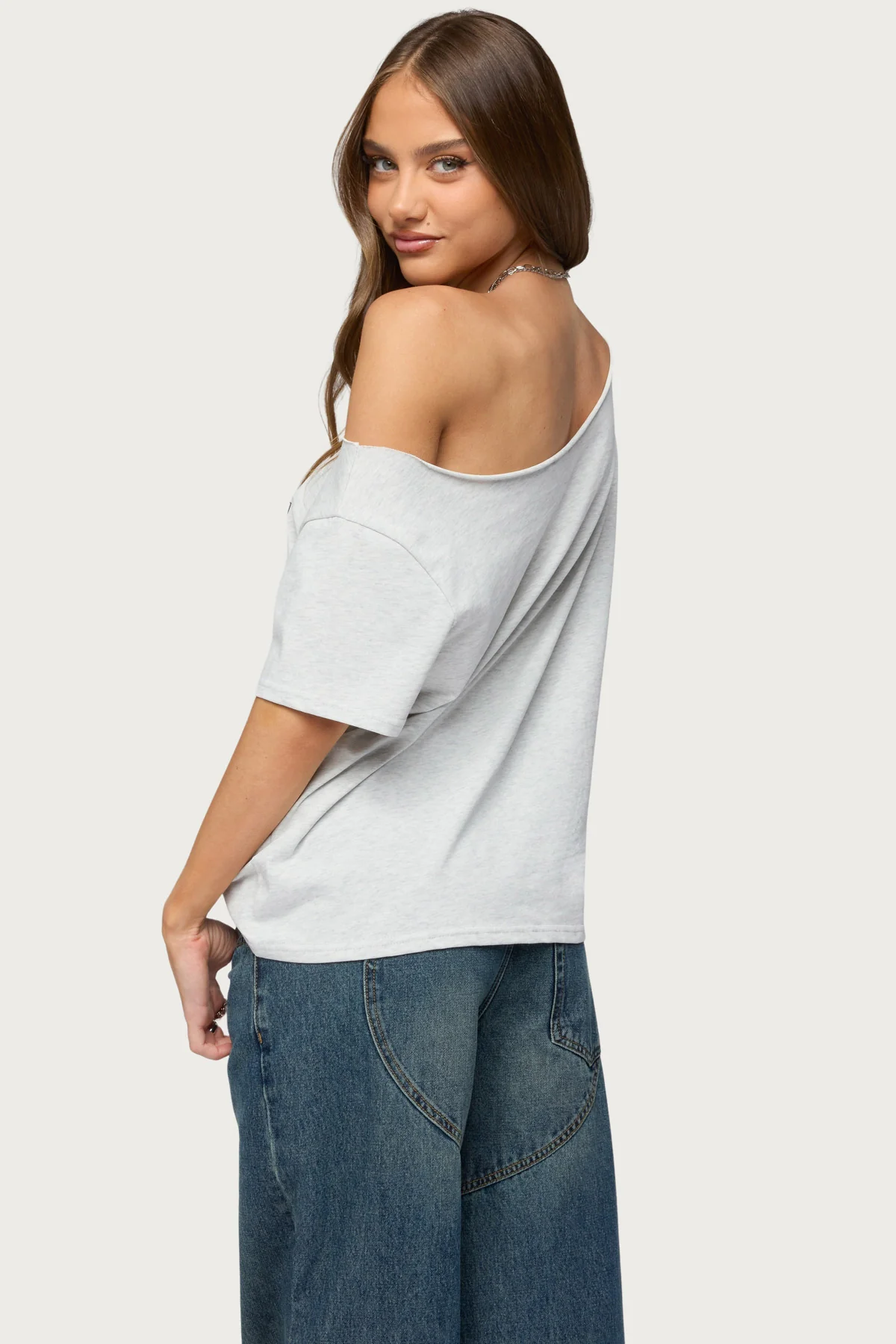 Hawaiian Babe Off Shoulder T Shirt - Image 5