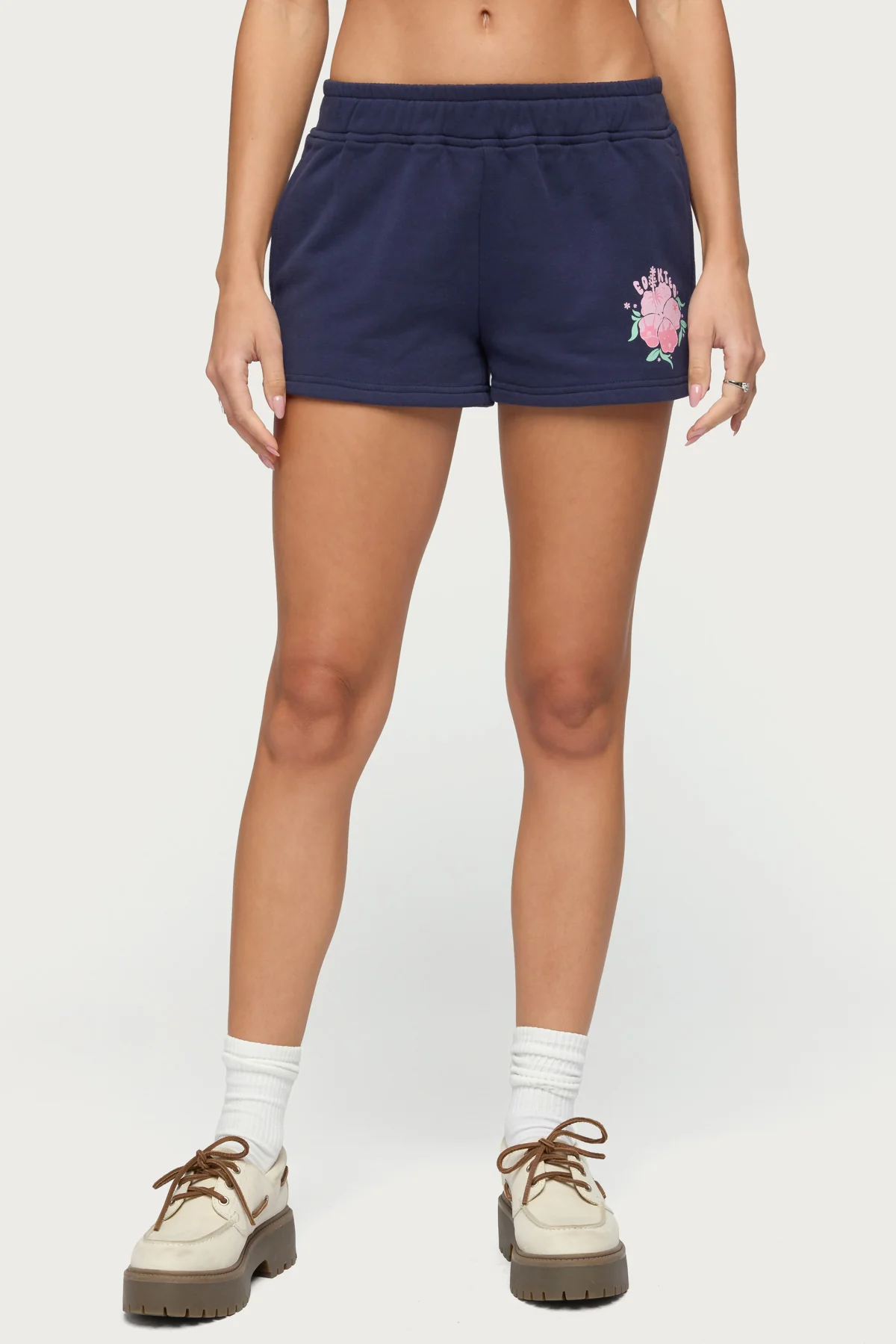 Beach Bloom Sweat Shorts - Image 2