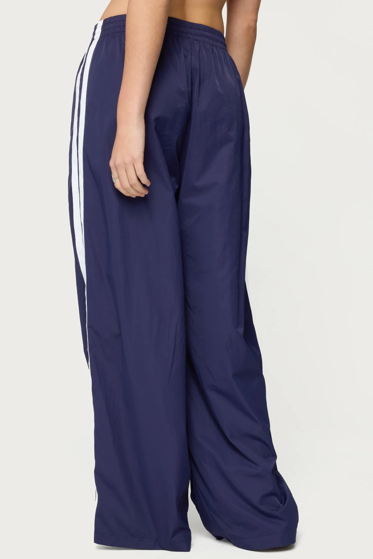Kieran Stripey Nylon Track Pants - Image 5