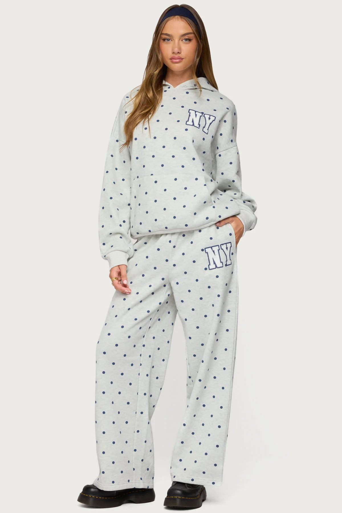 NY Babe Polka Dot Hoodie - Image 5