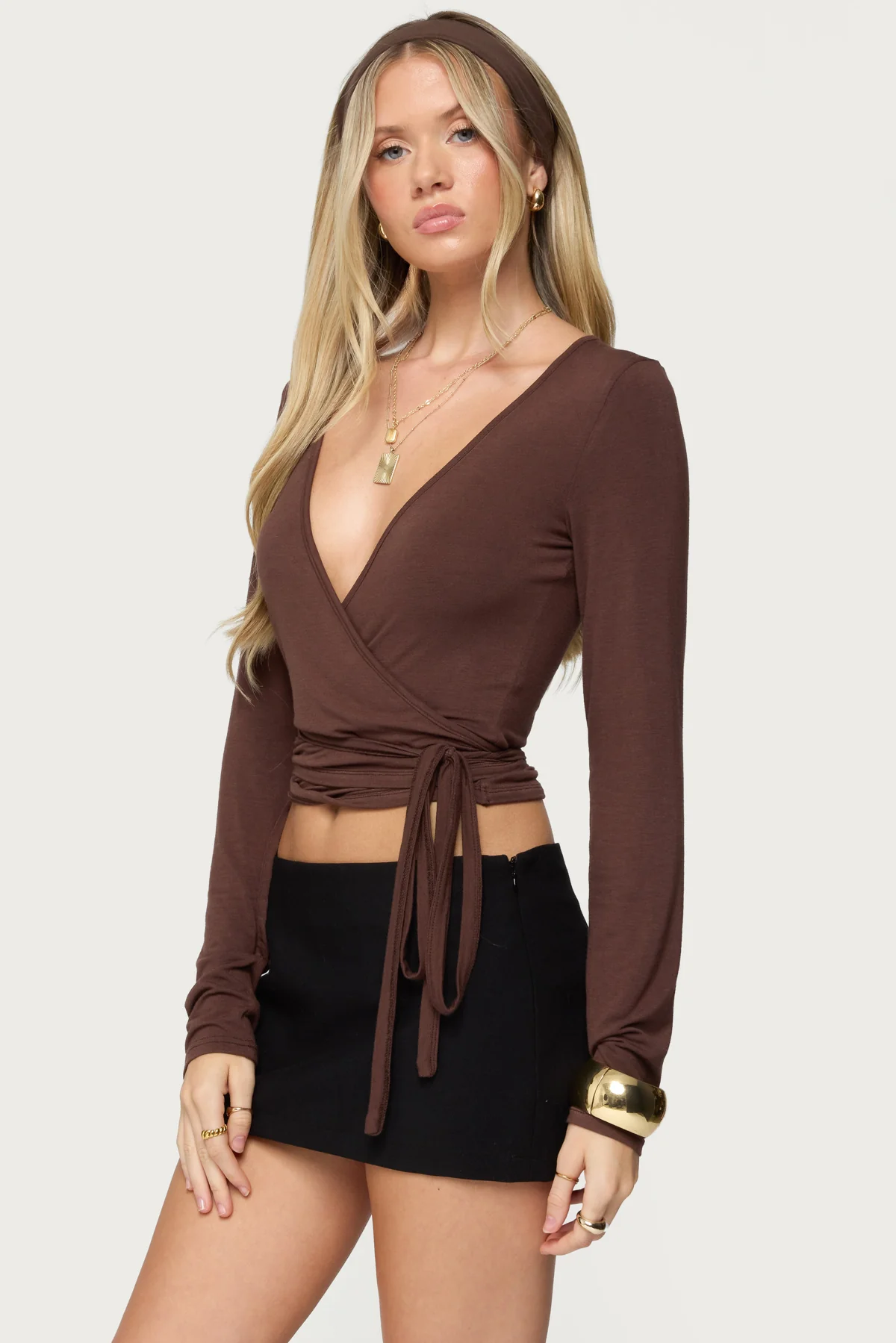 Malenna Wrap Top - Image 4