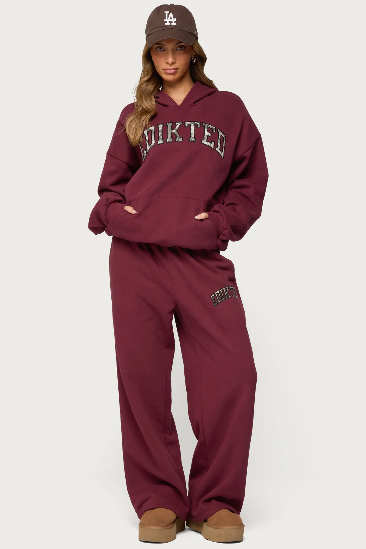 Camo Crush Edikted Oversized Hoodie - Image 6