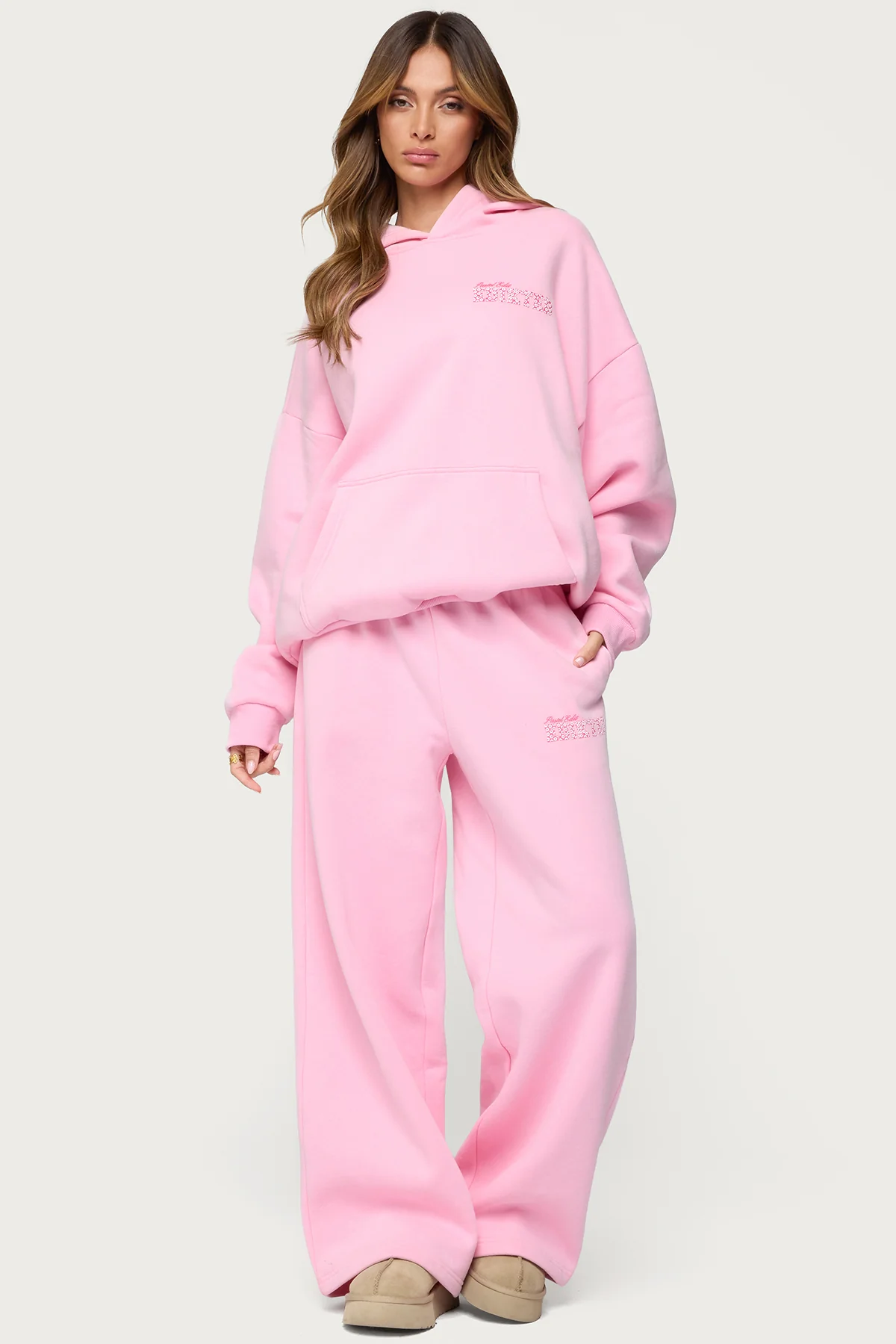 Pastel Edit Edikted Oversized Hoodie - Image 5