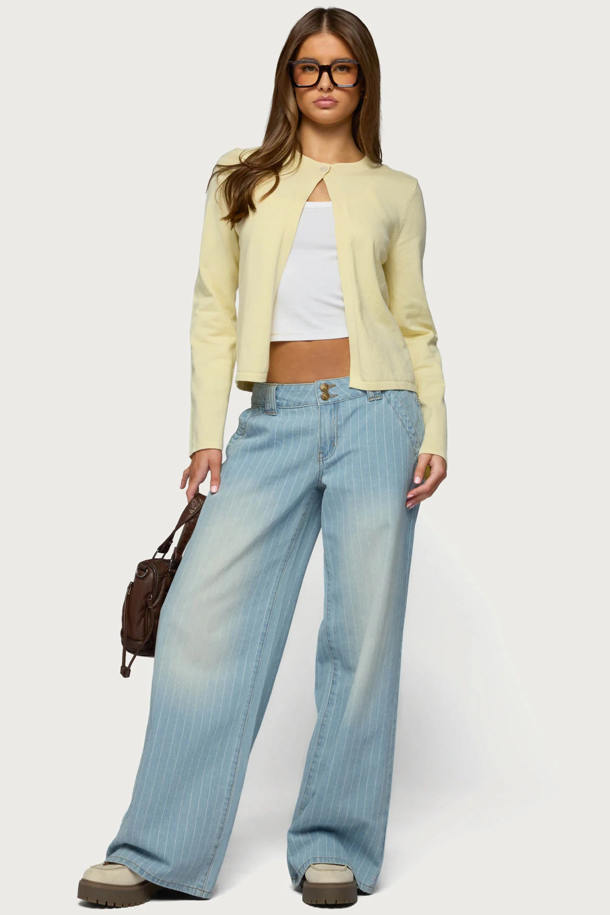 Jenie Split Front Knit Cardigan - Image 3