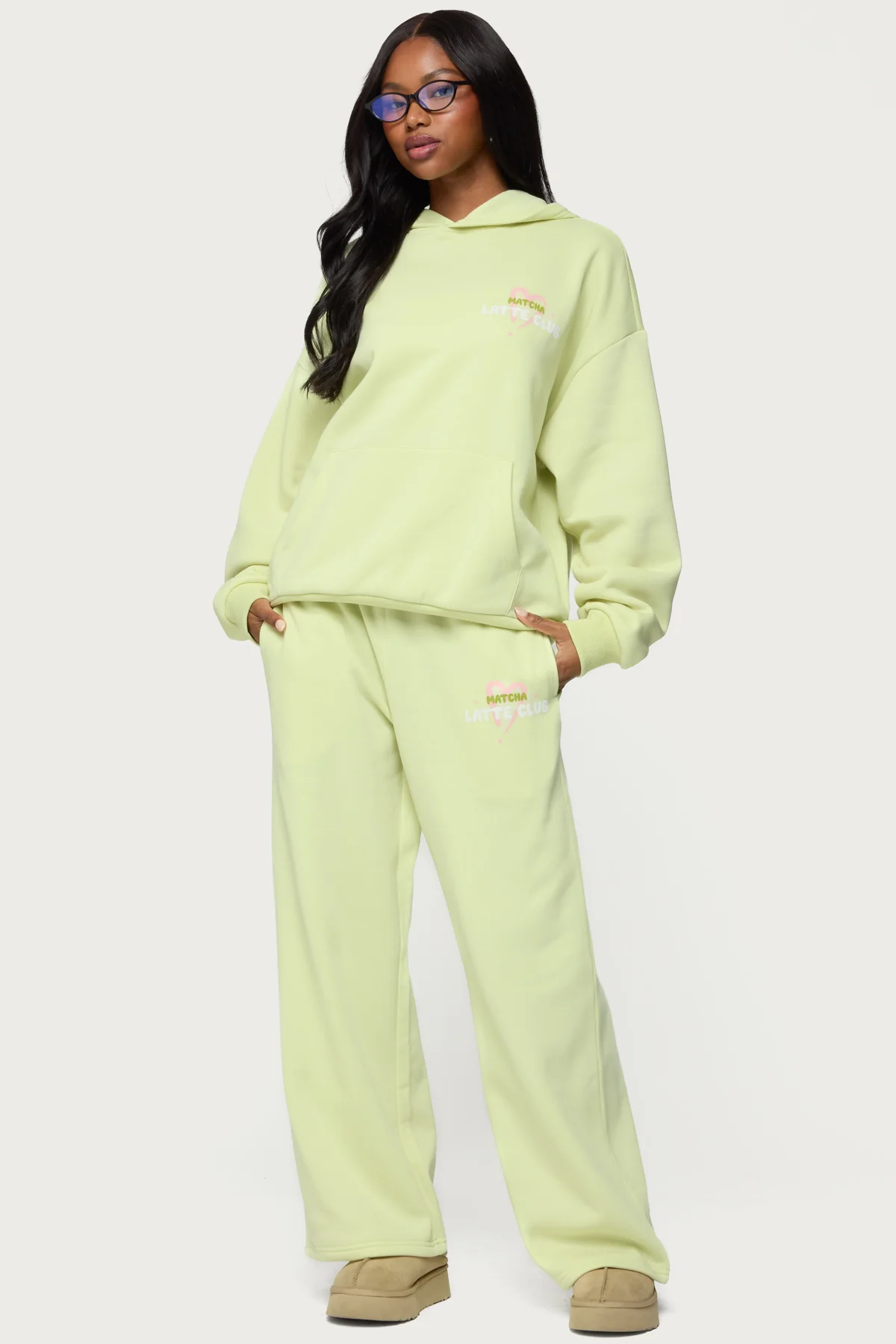 Matcha Lover Oversized Hoodie - Image 2