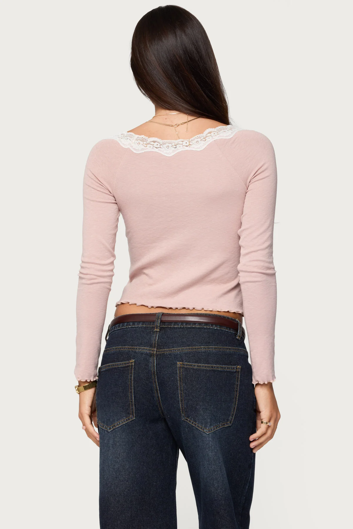 Emmery Lacey Boat Neck Top - Image 5