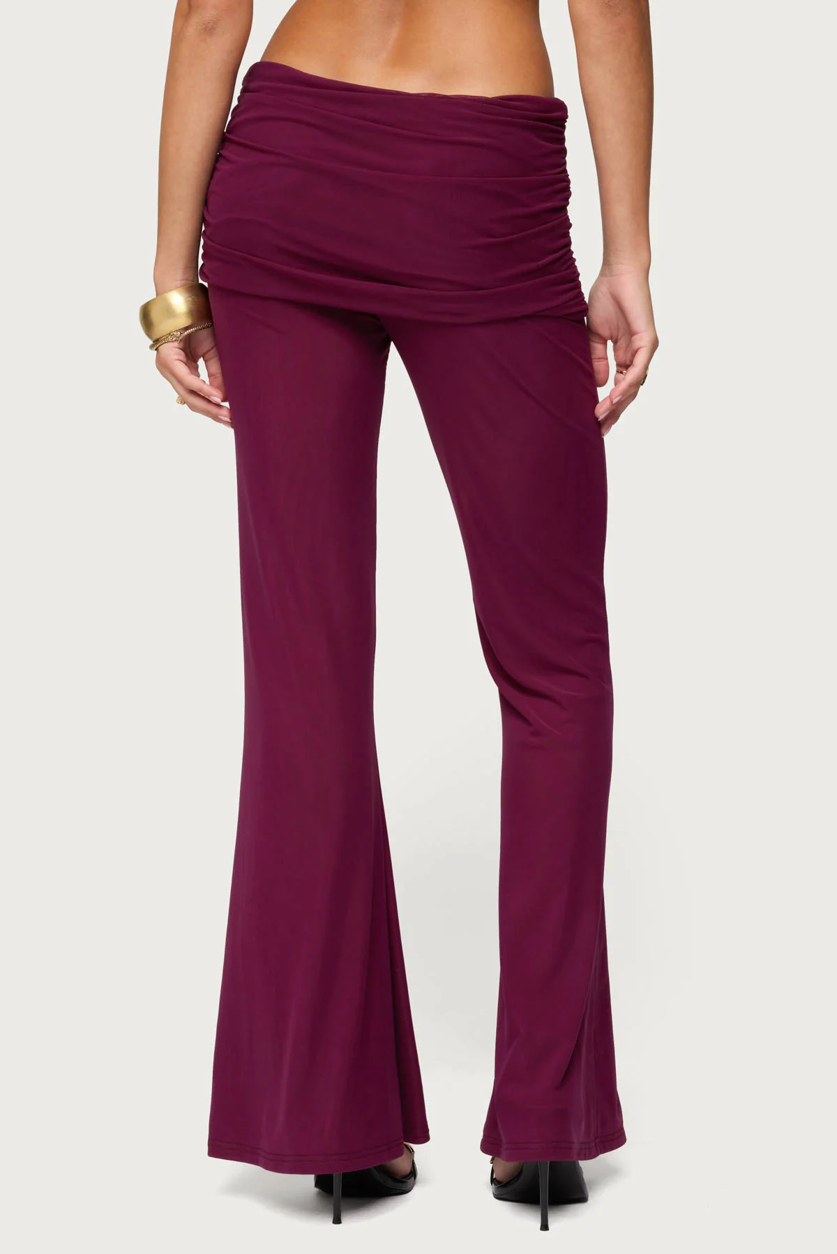 Halli Foldover Mini Skirt Pants - Image 5