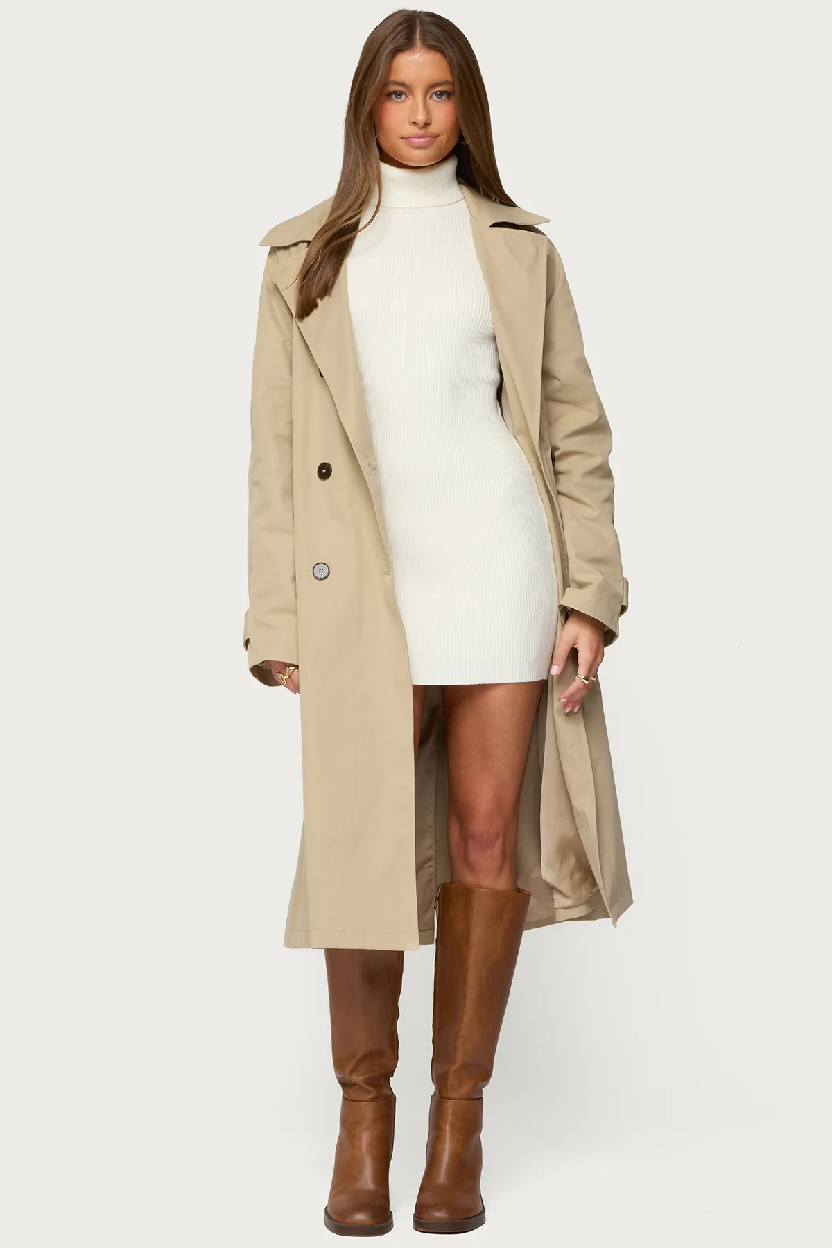 Amur Maxi Trench Coat - Image 2