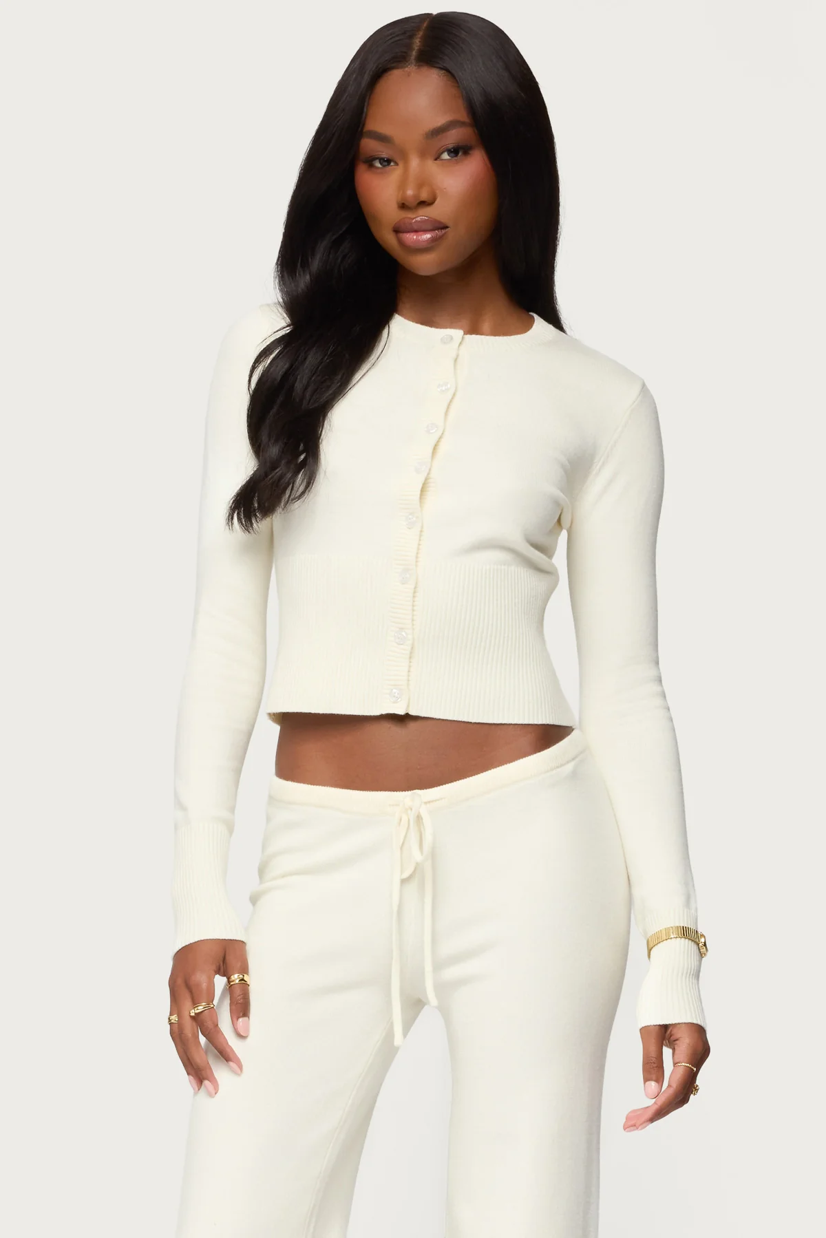 Montanna Rib Knit Cardigan - Image 2